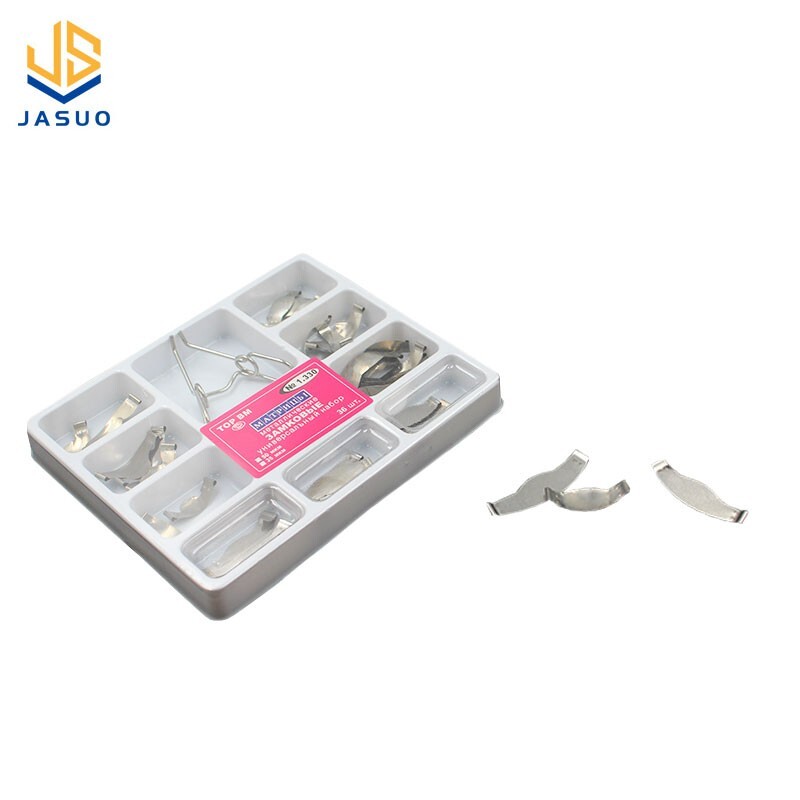 Dental Matrix Band Universal Kit of Sectional Contoured Metal Matrices
