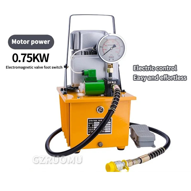 GYB-700A 750W Electric Hydraulic Pump Ultra High Pressure Electric Pump 220v