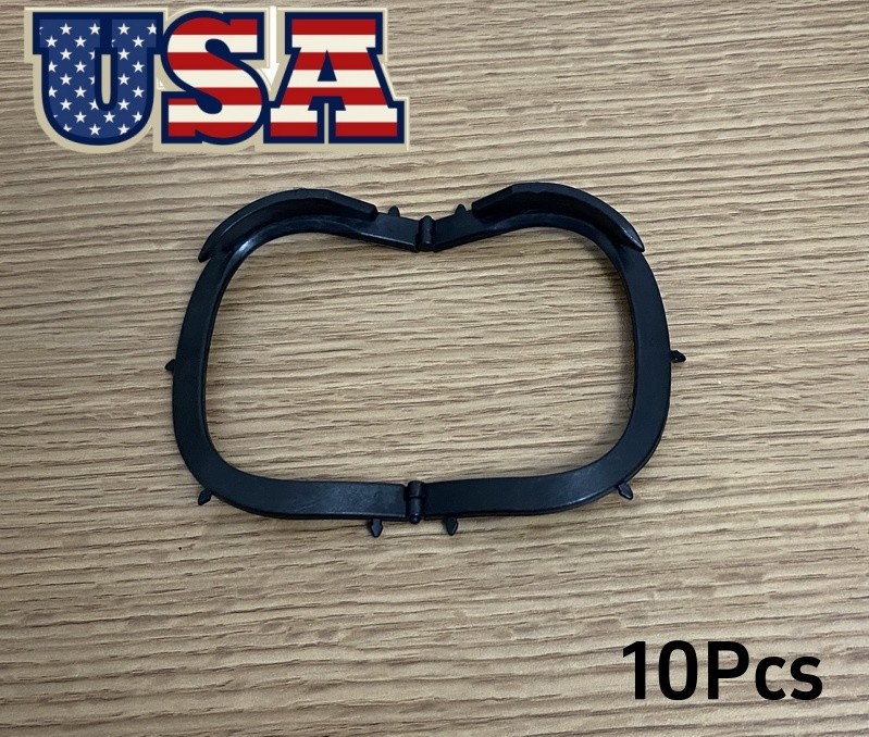 10Pcs Plastic Rubber Dam Frame Dental Foldable Hager Light X-Ray Film Bracket US
