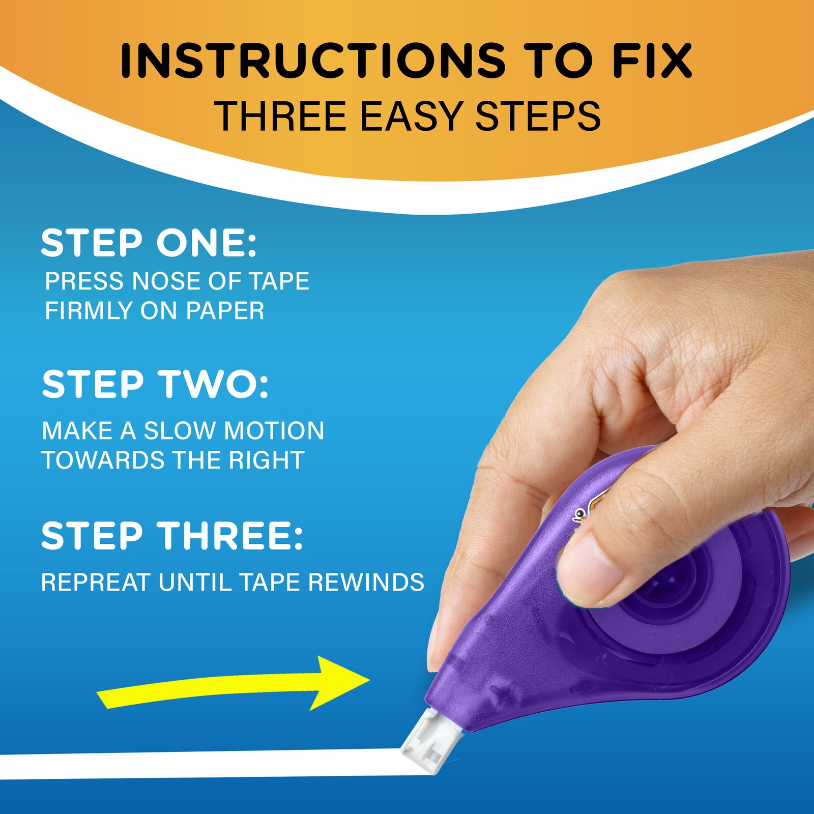 BIC Wite-Out Brand EZ Correct Correction Tape, 18-Count Pack