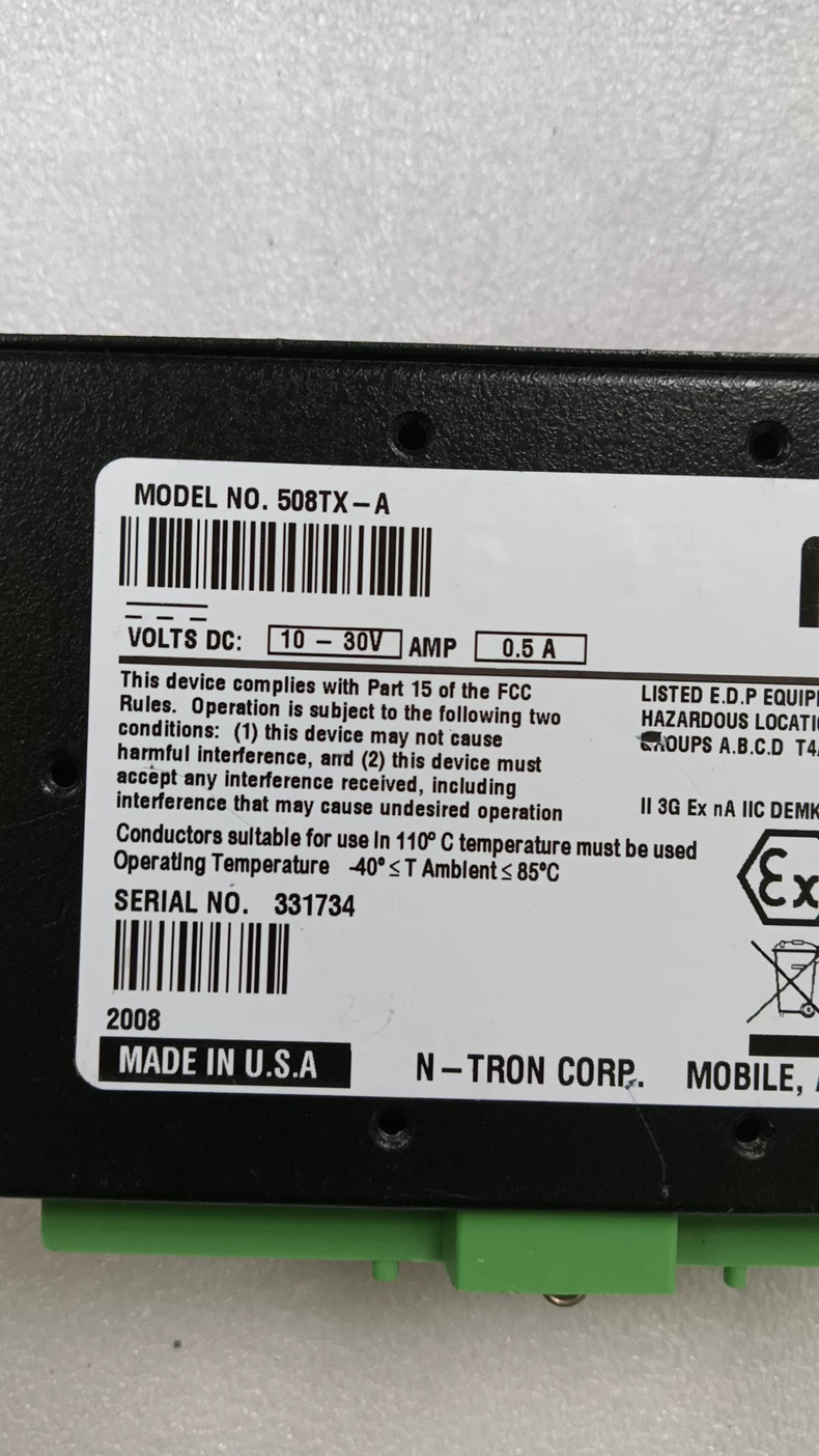 1 PCS NEW NT-TRON switch 508TX-A