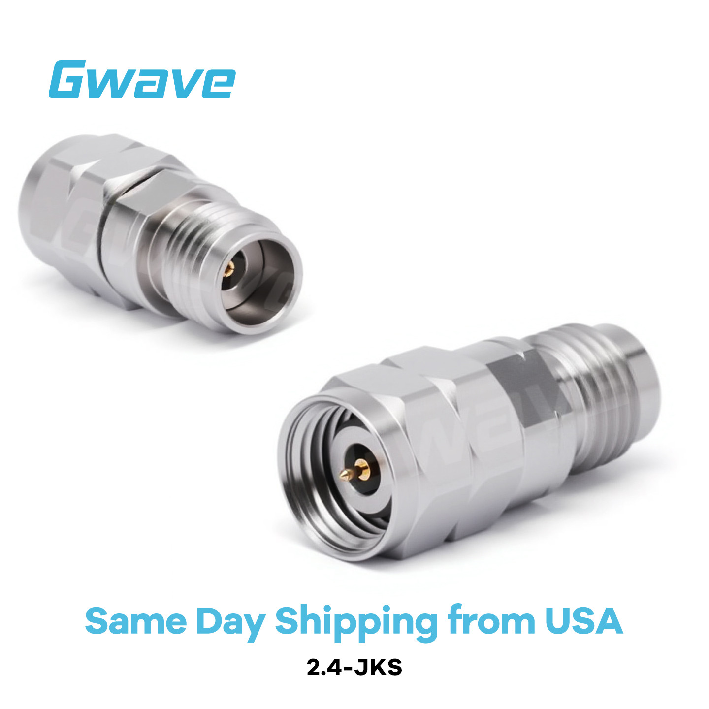 2.4mm Male to 2.4mm Female Adapter, DC – 50GHz