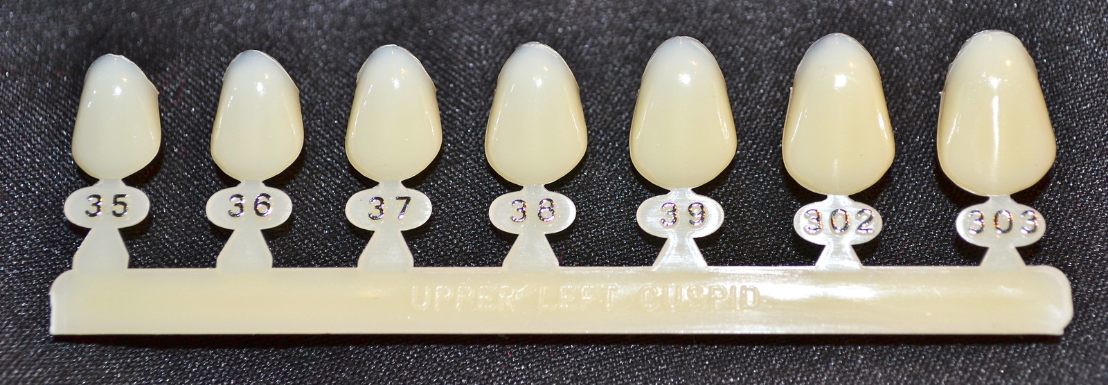 #11 Upper Left Cuspid tooth – Dental Polycarbonate Temporary Crowns 7 sizes