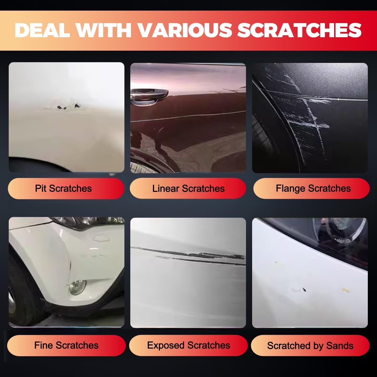 Blue Pearl Touch Up Paint for Subaru Quick Scratch Repair, 2in1 Pen & Brush