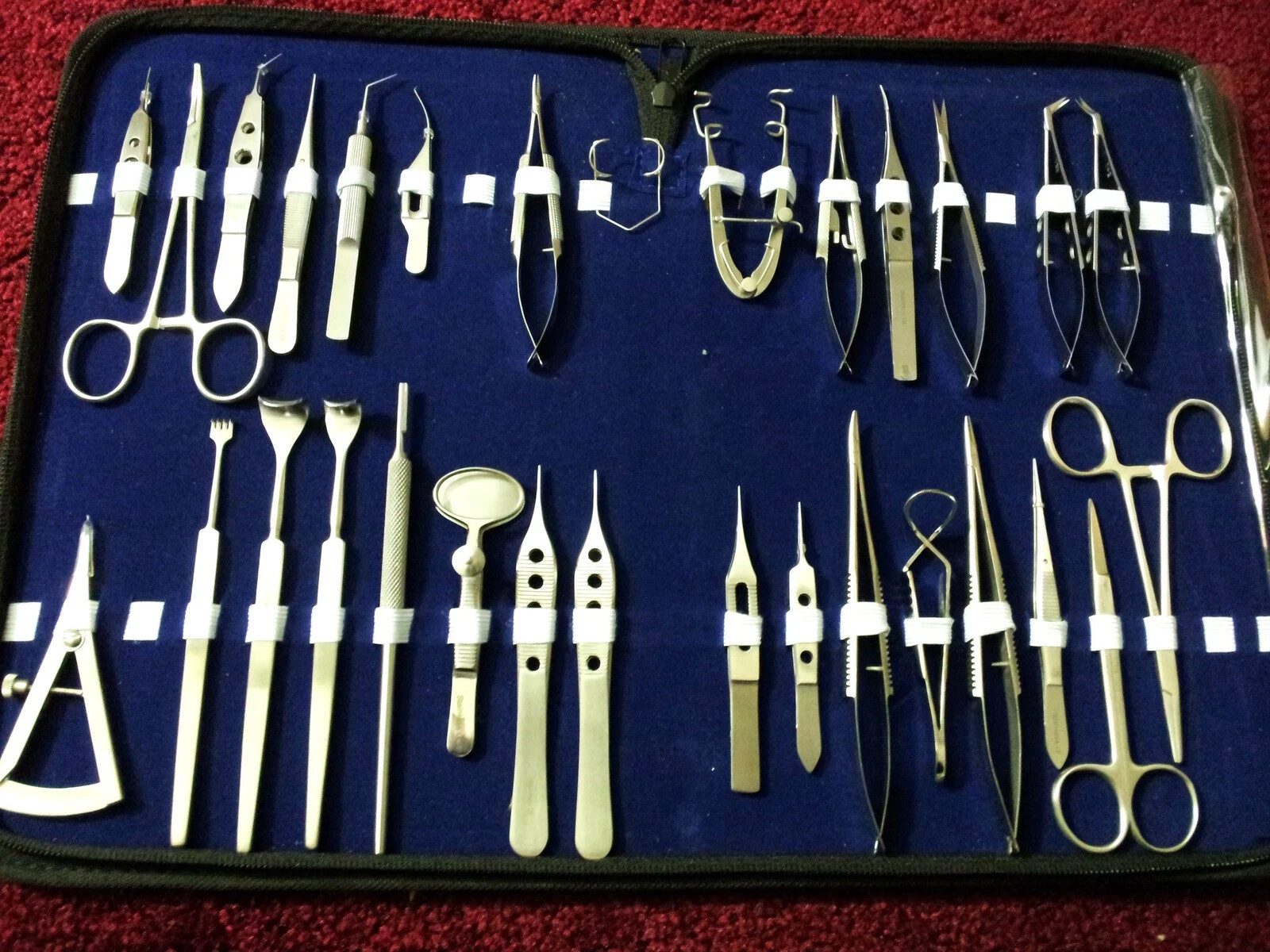 32 PC O.R GRADE BASIC OPHTHALMIC EYE MICRO SURGERY SURGICAL INSTRUMENTS SET KIT