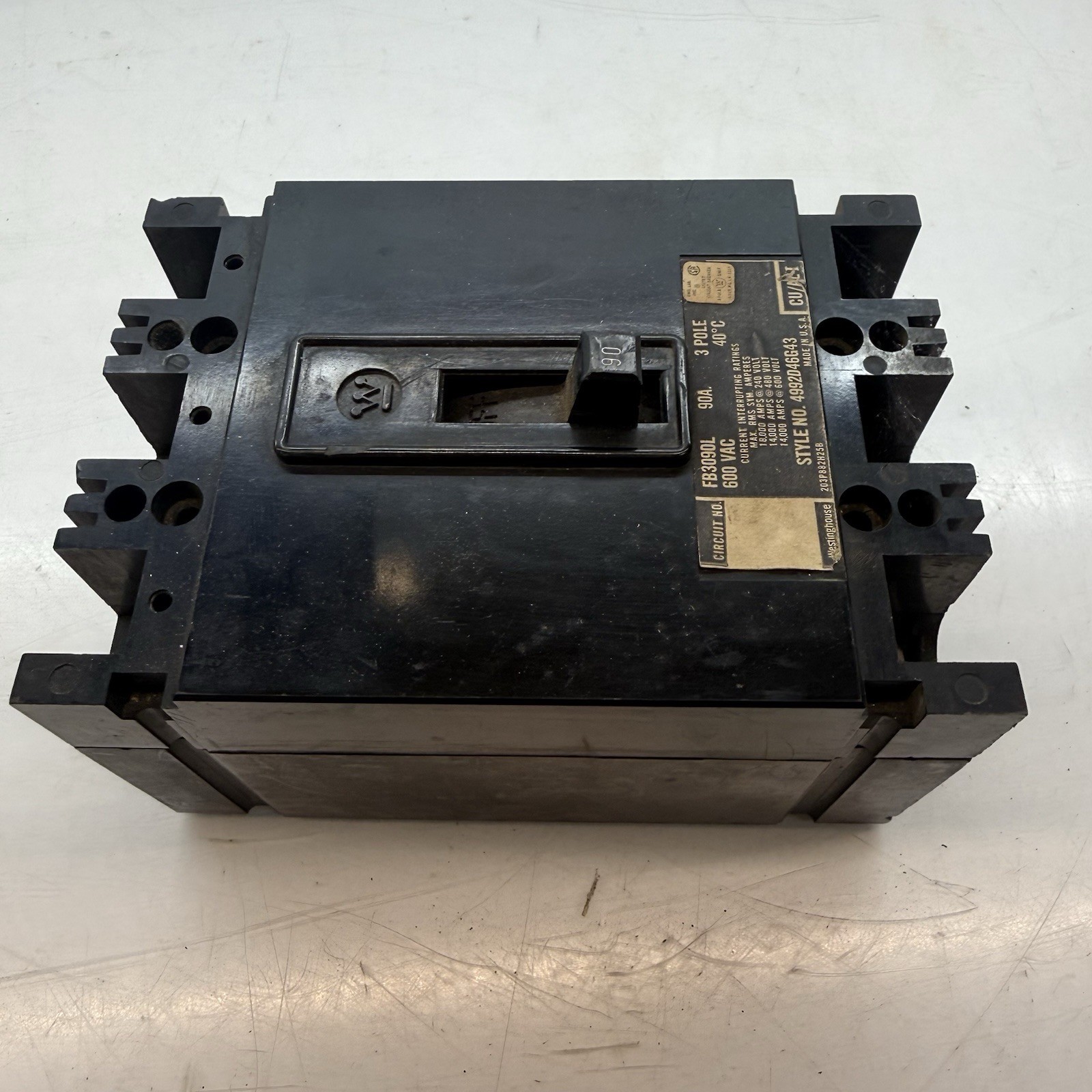 Westinghouse FB3090L Circuit Breaker