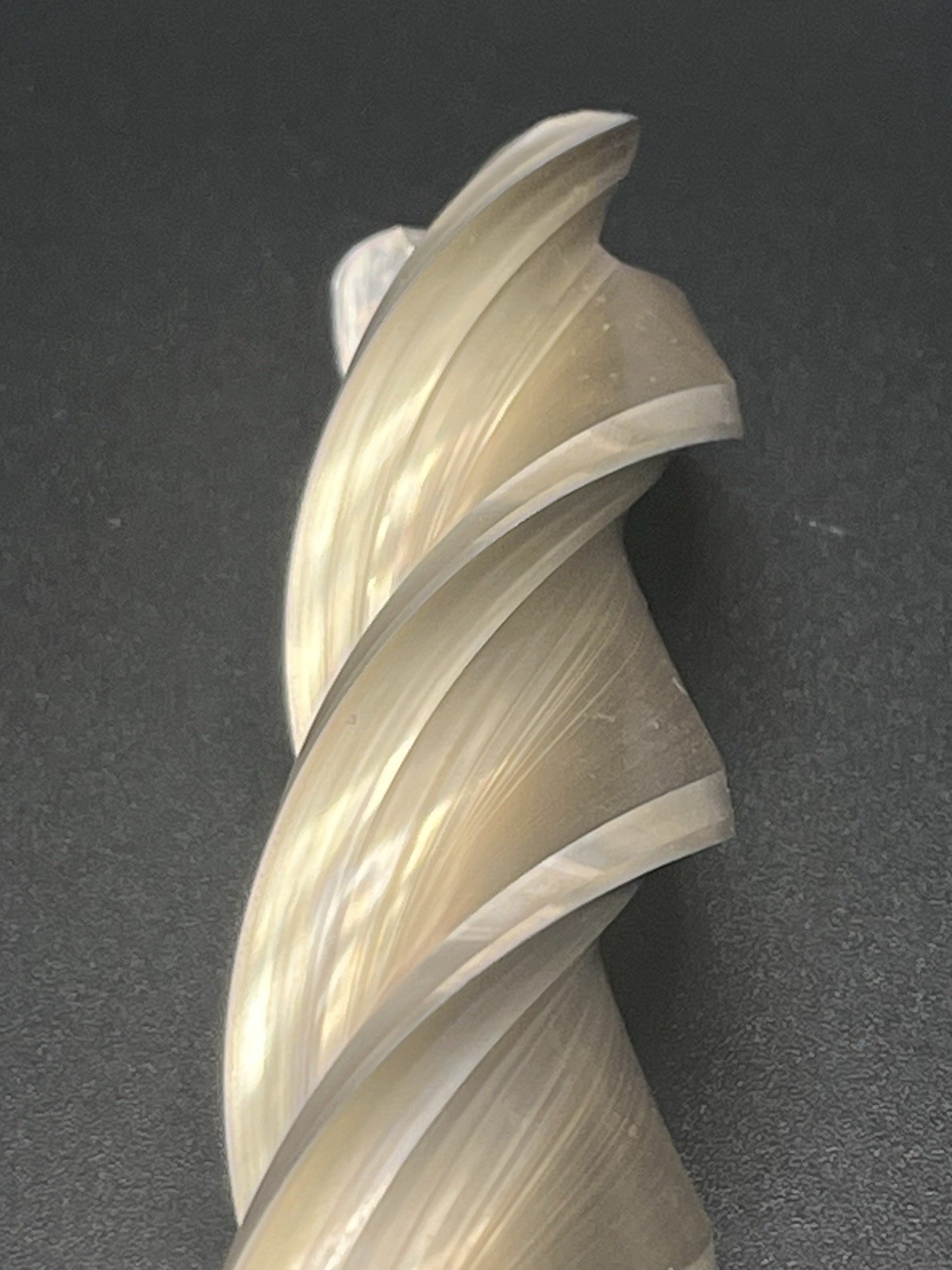 Accupro 65249633 1” Solid Carbide Corner Radius End Mill 3FL 5” LOC 8” OAL