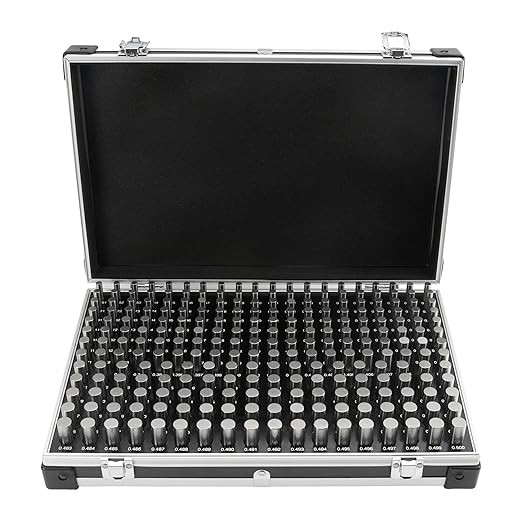 HFS(R) Pin Gage Set Minus Class ZZ Aluminum Alloy Case 0.251″-0.500″ M2 250 Pcs