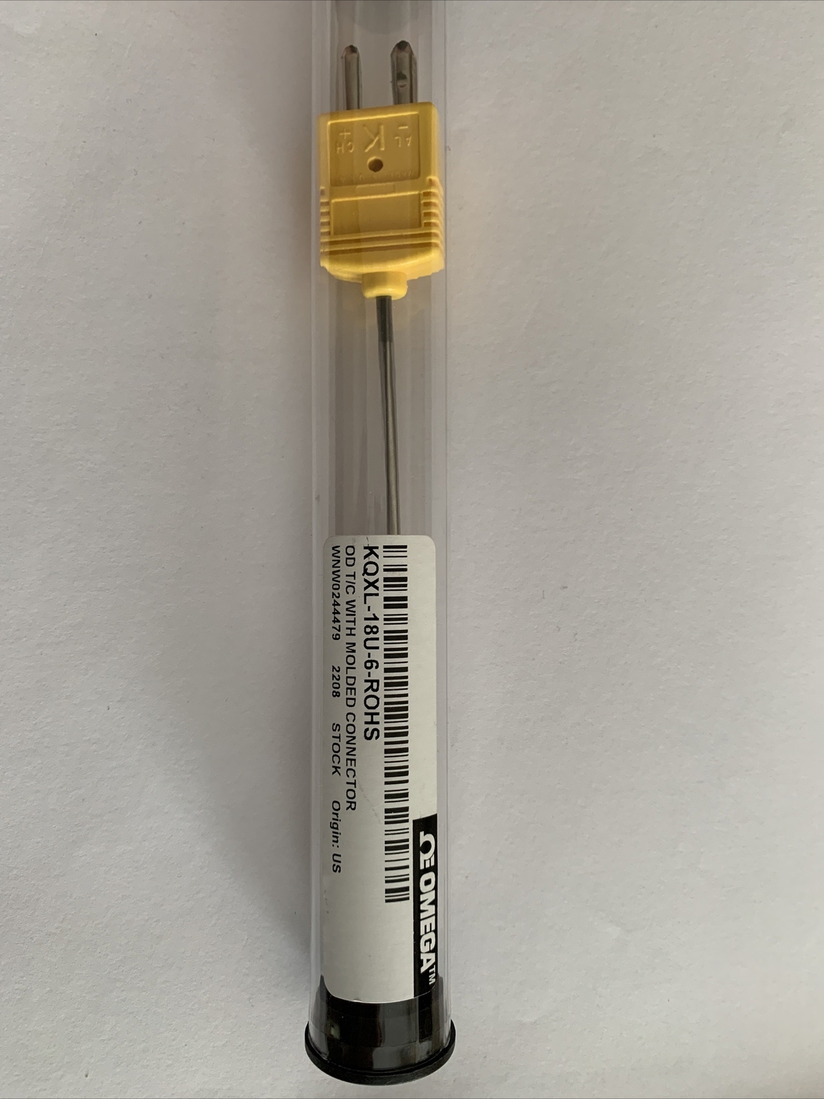 Type K Thermocouple Omega KQXL-18U-6-ROHS