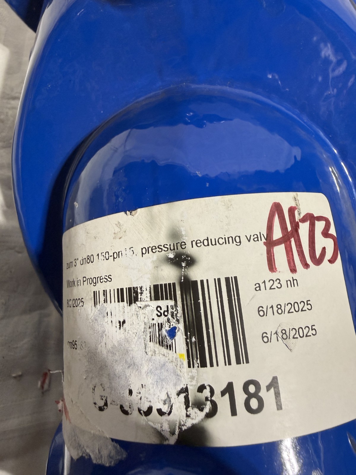 ZURN Wilkins 3″ DN80 Grooved Pressure Reducing Valve Fire Protect 3-ZW209FPG