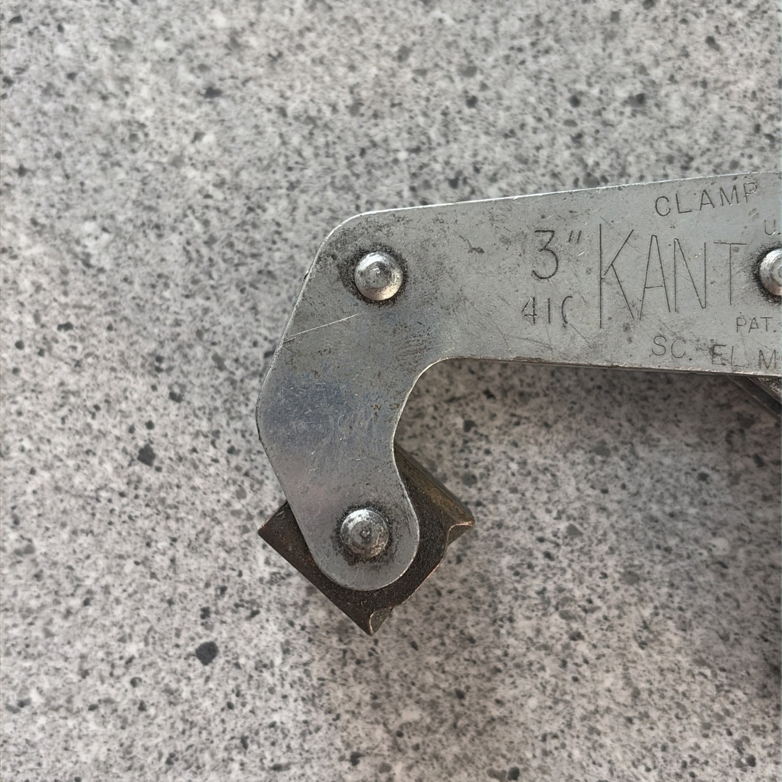 KANT TWIST 3″ WORK HOLDING CLAMP #410 MADE IN USA