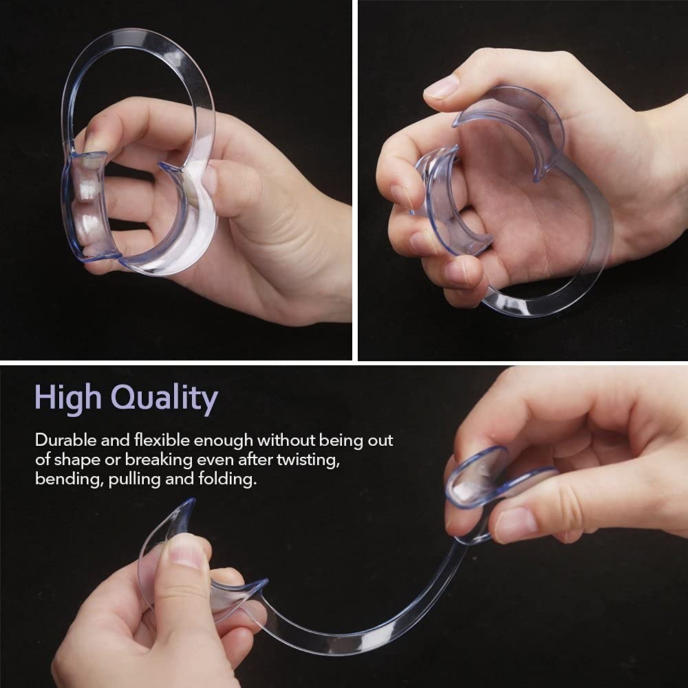 30-Pack Dental Cheek Retractor, Professional Autoclavable Mouth Opener Retractor
