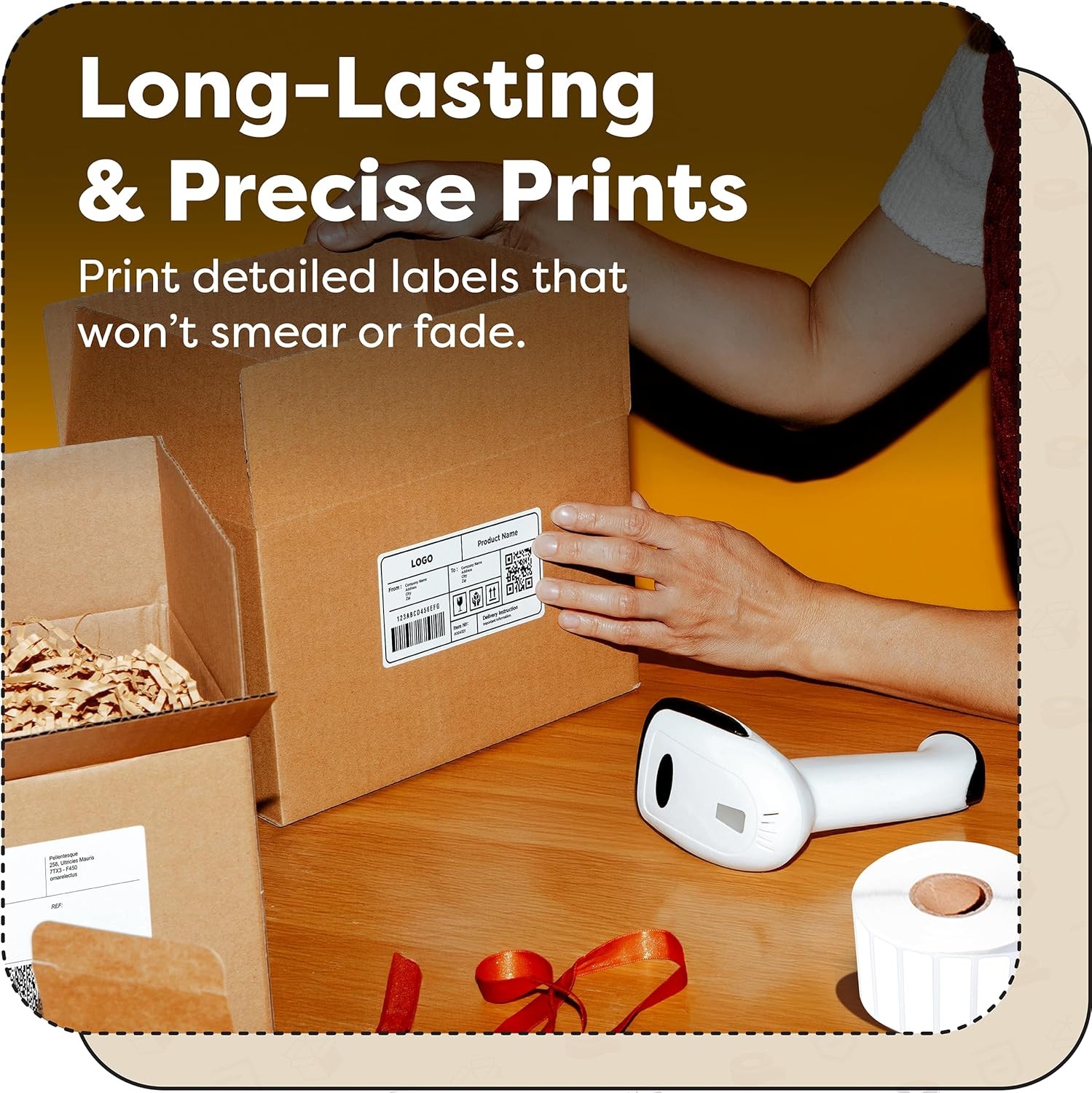 1.5″ X 0.5″ Direct Thermal Labels (28200 Count, 12 Rolls) | Barcode Stickers, Fi
