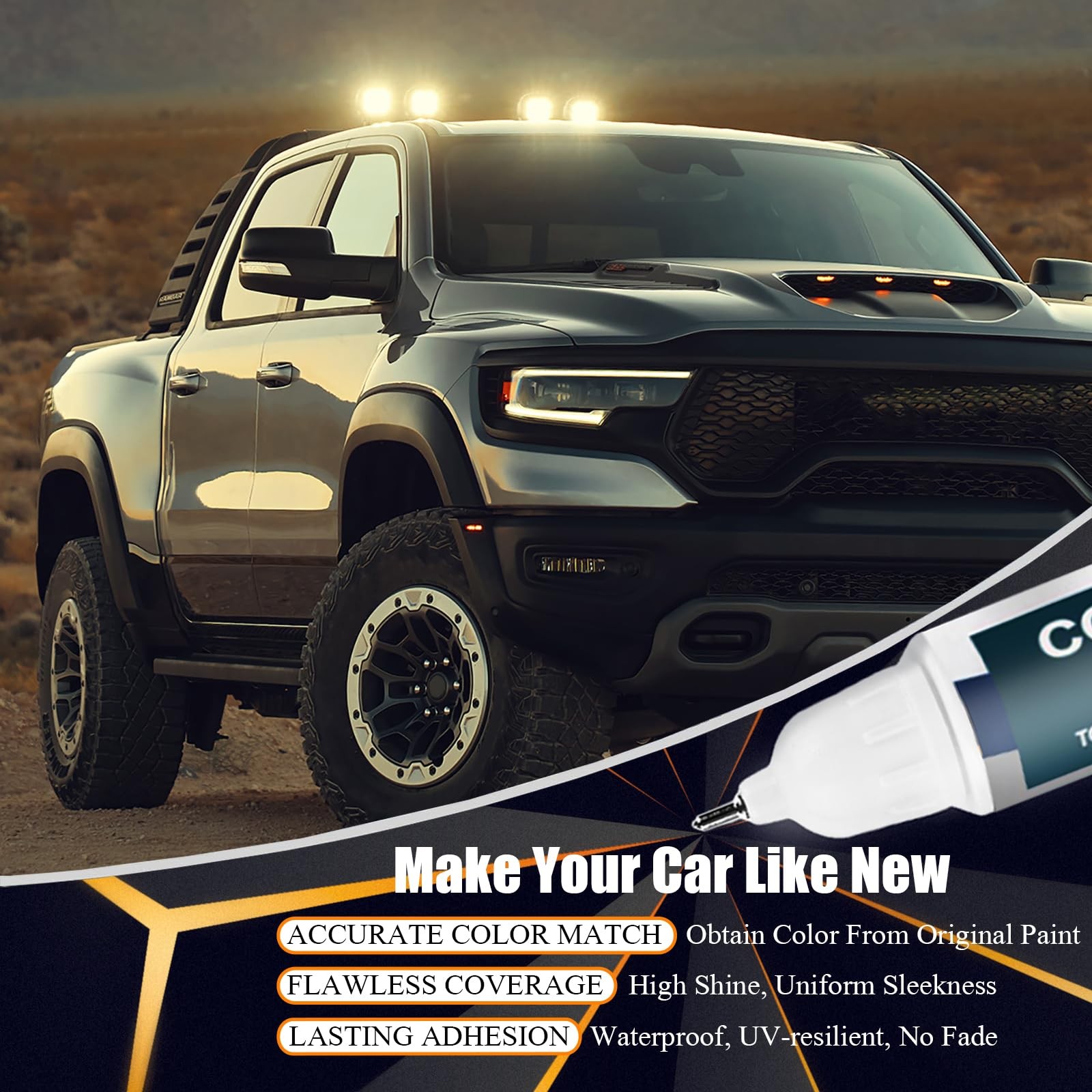 Patriot Blue Pearl~Coat Touch Up Paint for Dodge Ram Scratch Repair Pen