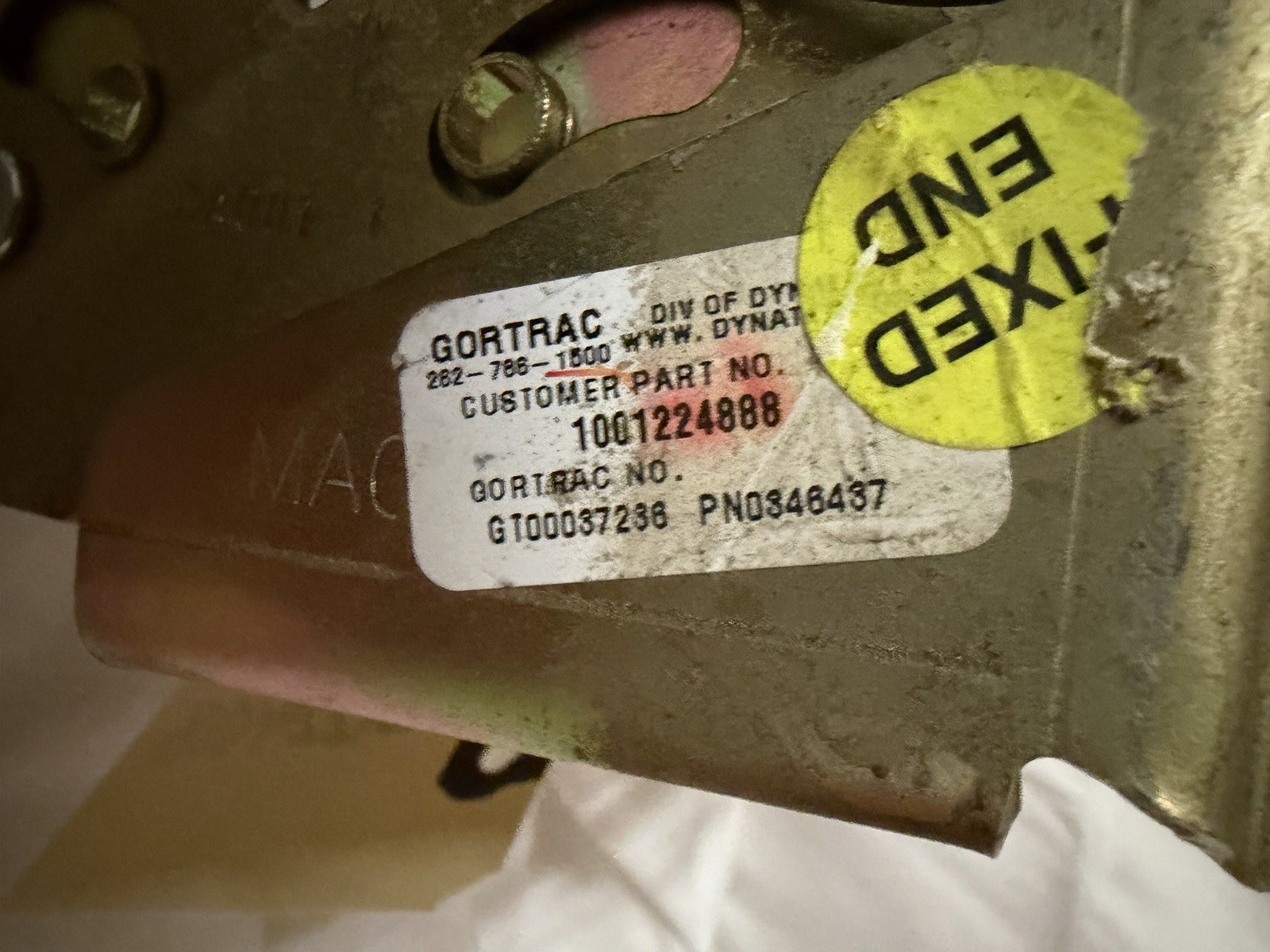 JLG 1001224888 , POWER TRACK, MA550-RB-75-100.00, Half Section, Read Description