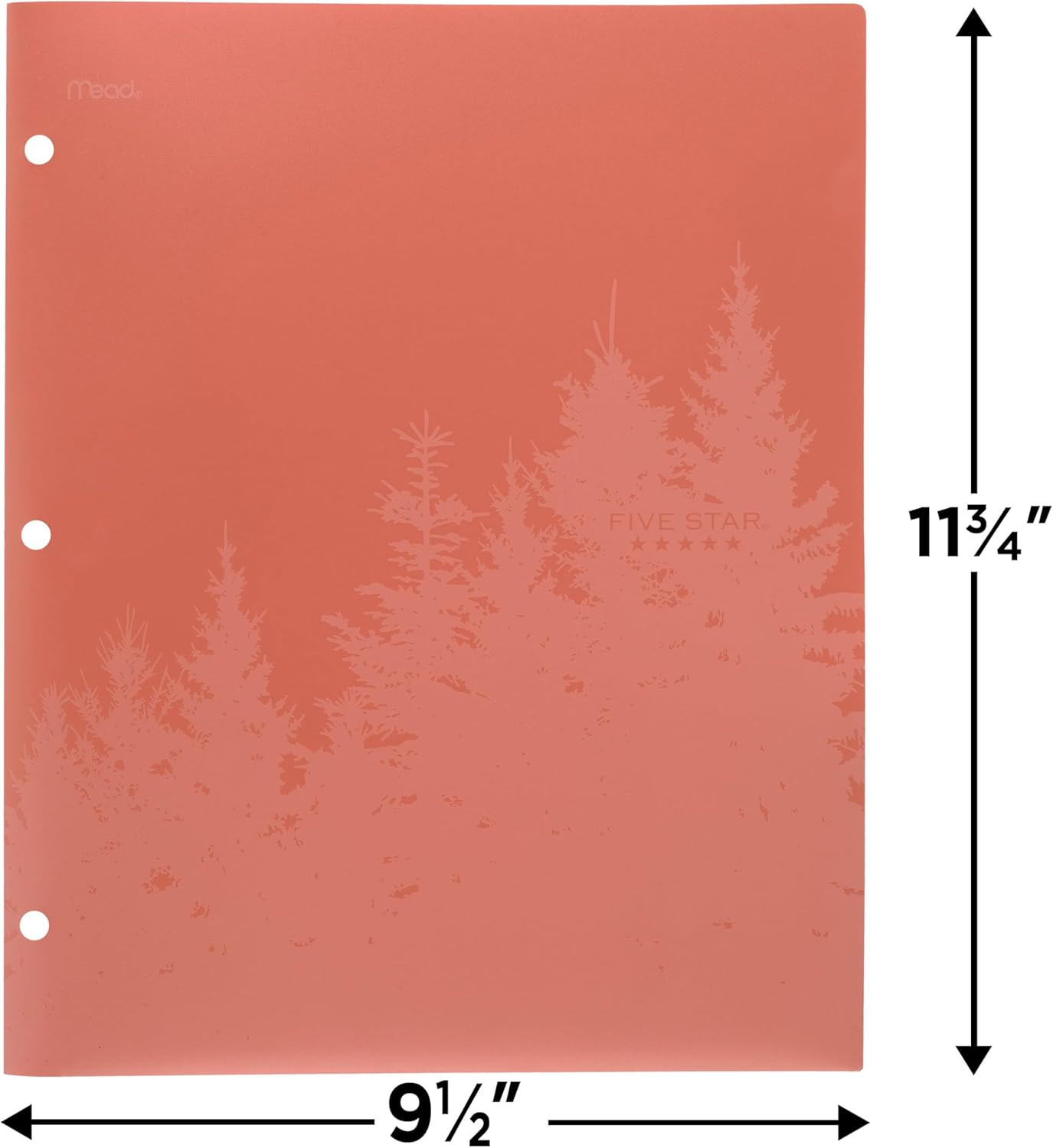 2 Pocket Folders, 4 Pack, Recycled Plastic Folders with Stay-Put Tabs and Pro…