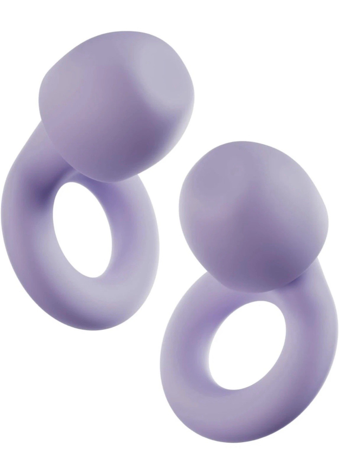 Loop Quiet 2 Ear Plugs Violet Reusable Noise-Reducing Earplugs NRR 14dB SNR 24dB