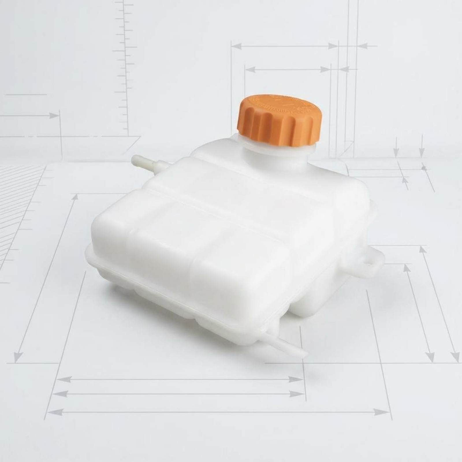 Cooling-System Coolant Reservoir Direct Fit Car Water Reservoir OE Quality