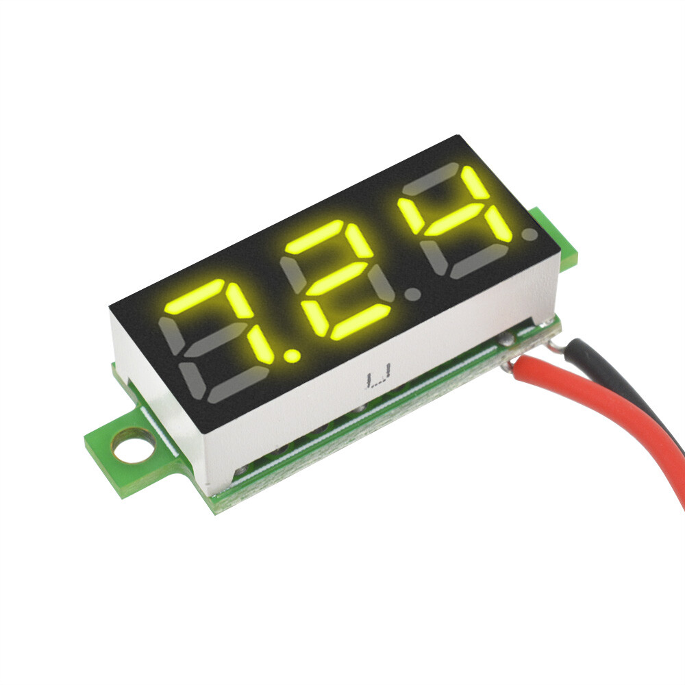 0.28/0.56In 2Wire 3Wire LED Digital Voltmeter Panel Accurate Meter Display NEW