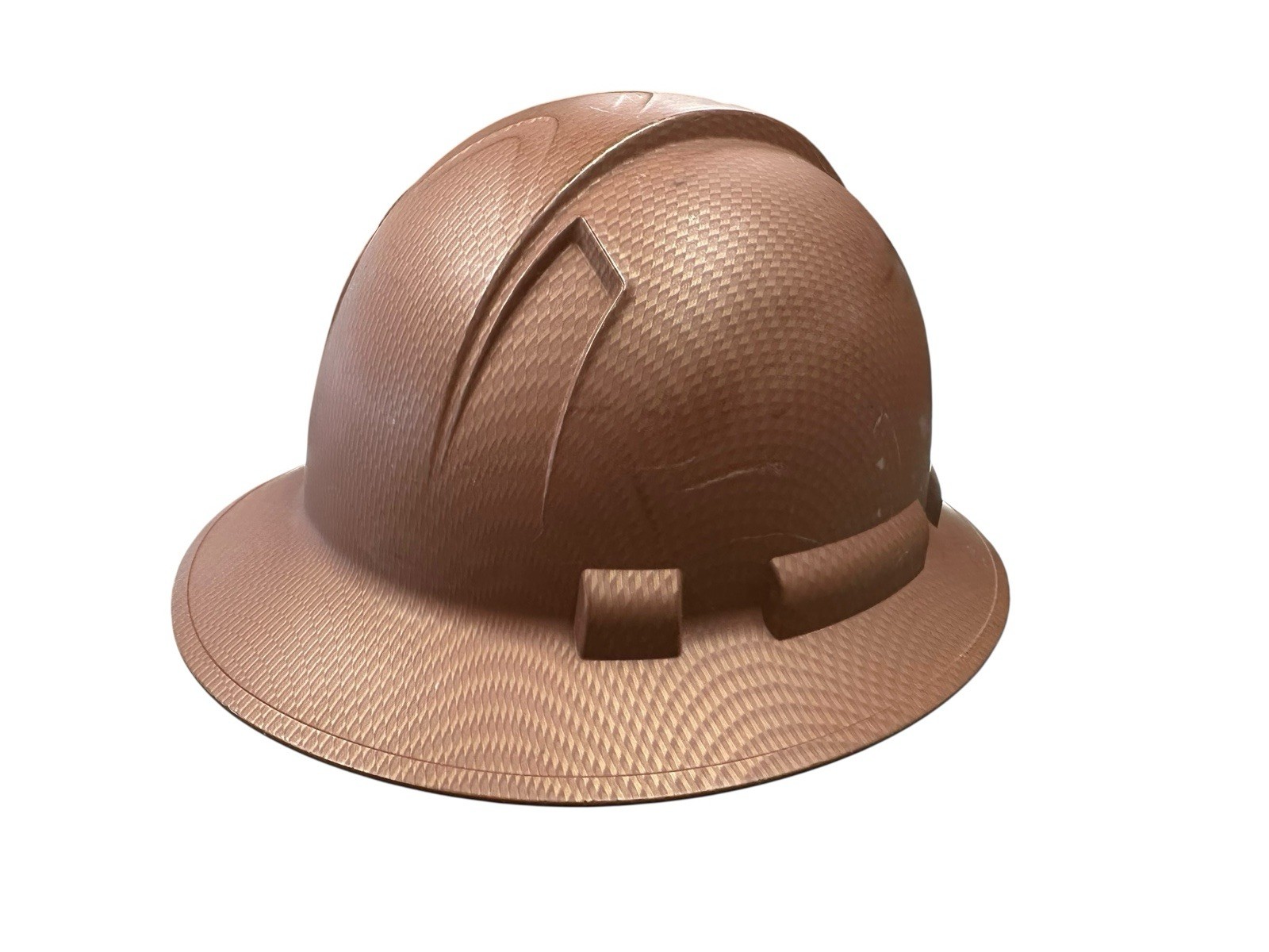 MSA Pyramex Full Brim Copper Ridgeline Protective Safety Hard Hat #100