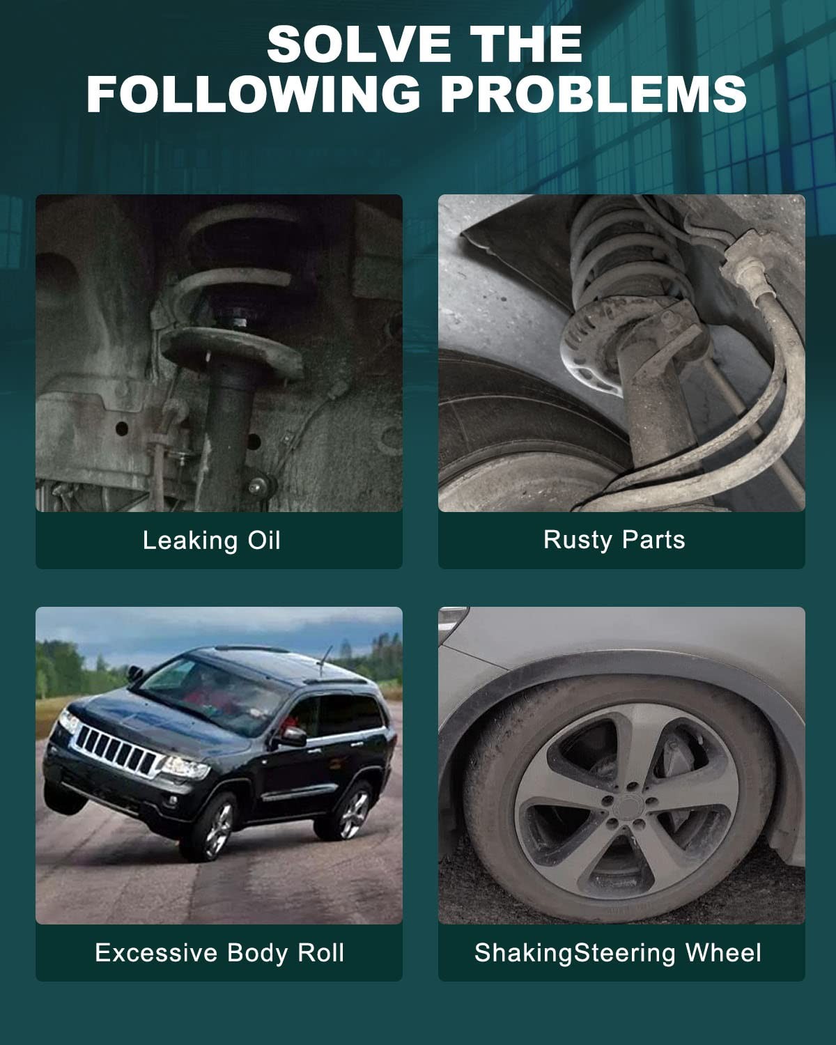Front and Rear Shocks and Struts for Ford Expedition 07-13