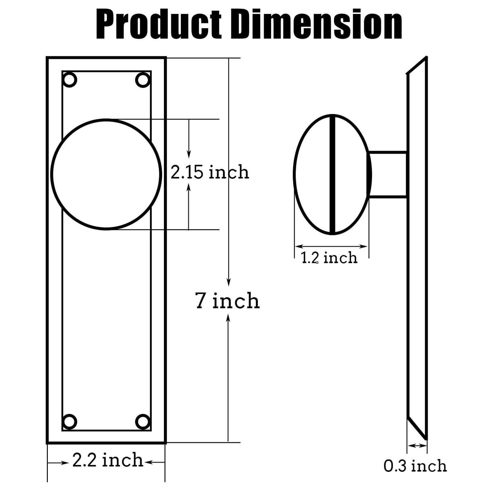 Dummy Door Knob Interior, Inactive Door Knobs for Closet, Antique Bifold Door…