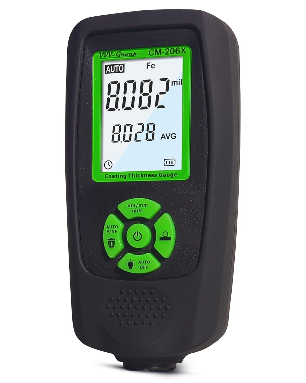 Automotive Paint Thickness Gauge for Coating Measurement with Auto Detection