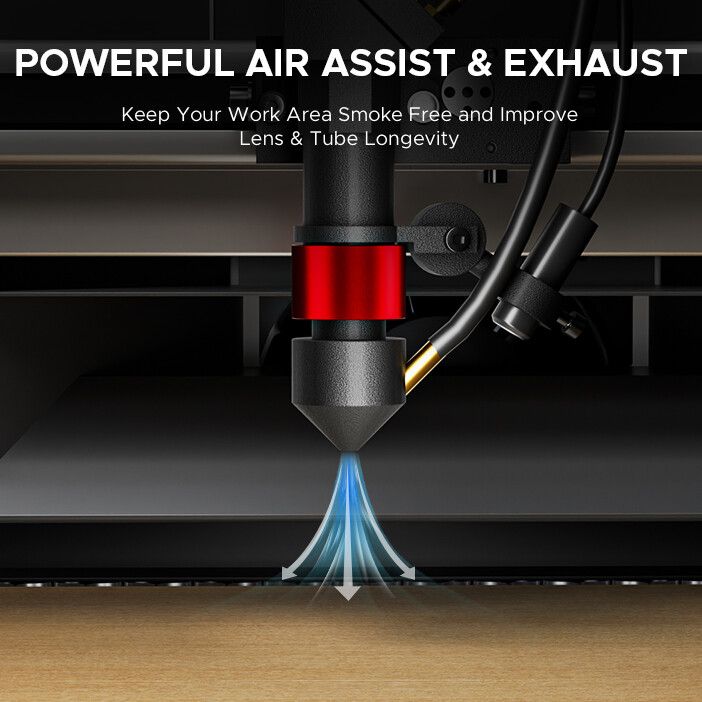 🔥 Secondhand 40W CO2 Laser Engraver Marker with 8 x12 Workbed 2024 Upgraded K40