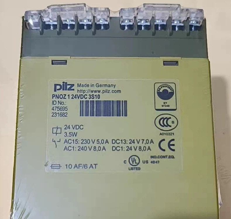 1PCS Brand New pilz 475695 24VDC 3S10 PNOZ1 Fast delivery Spot Goods FedEx/DHL