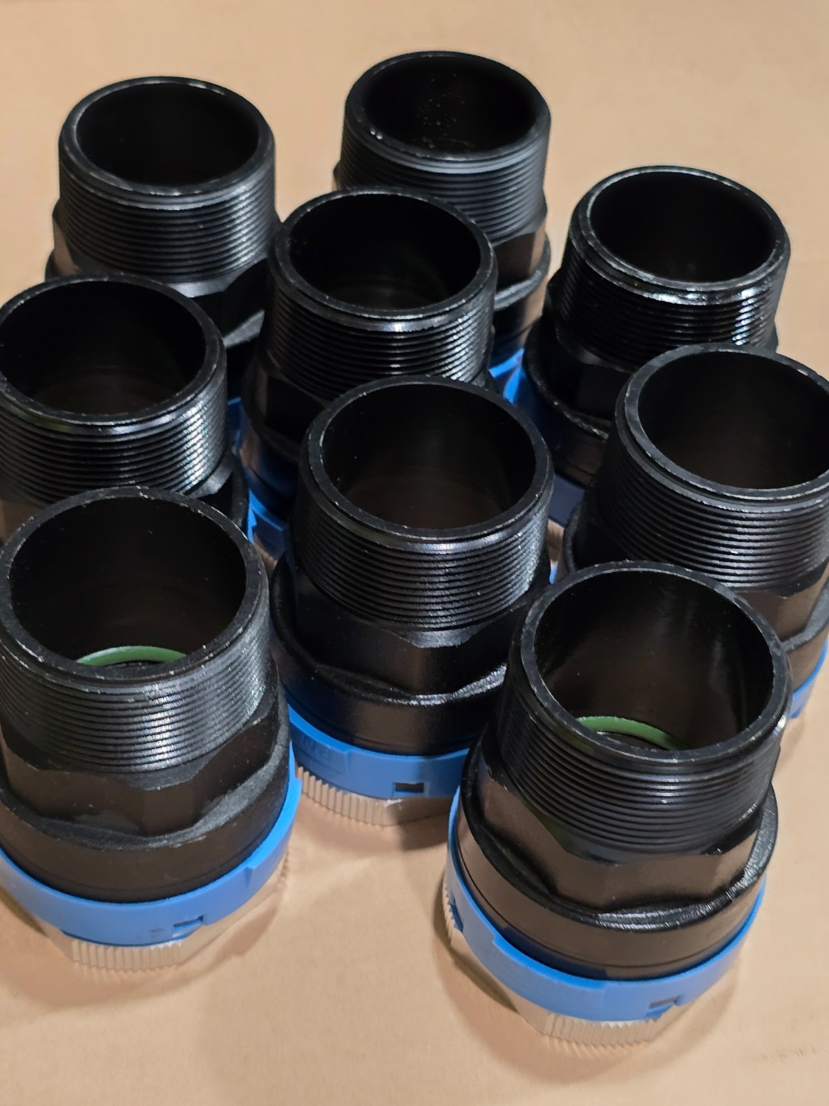 Unipipe 50 mm 2» Aluminum Compressed Air Male Adapter 2» MNPT UACM0.050050N