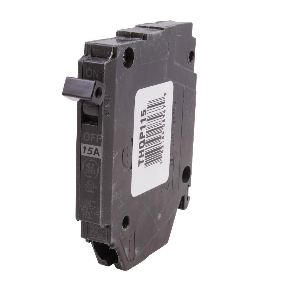 GE – THQP115- 15A – 1 Pole – Thin Style – 120/240V – 10kAIC – THQP1115 NEW!!1