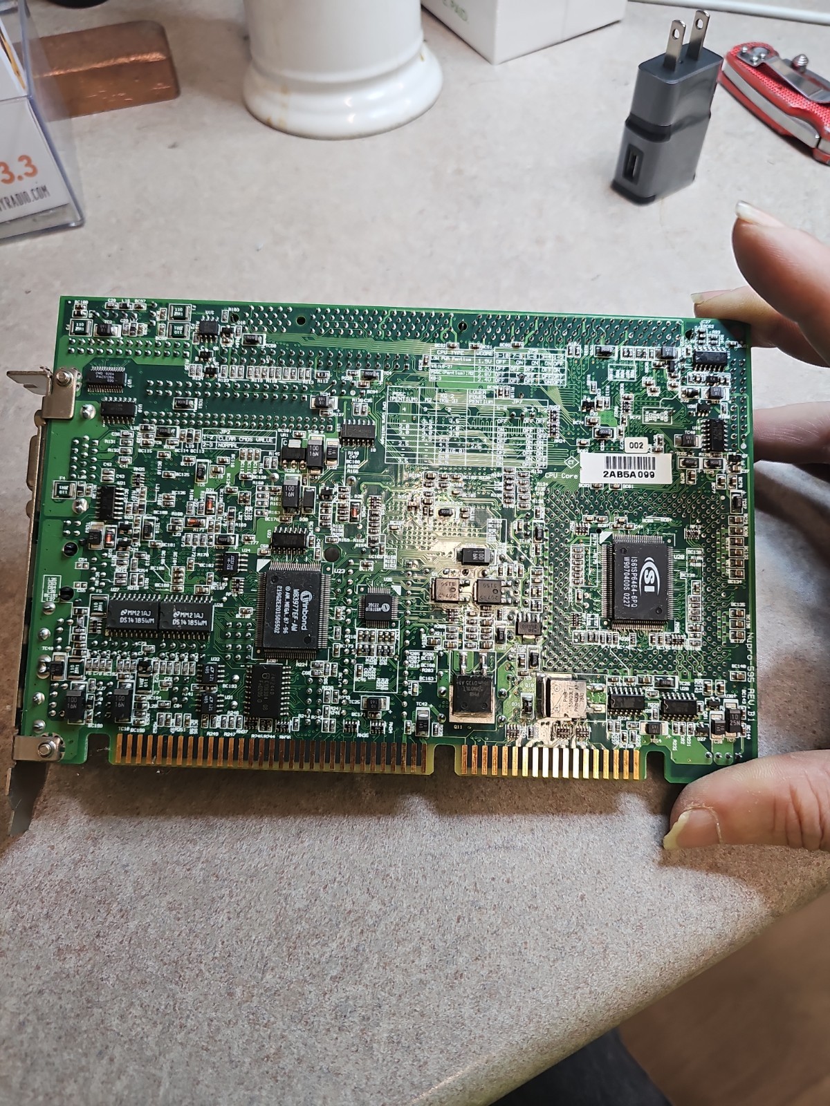 NEXCOM NUPRO-592 Rev 1.3 ISA Industrial Single Board Computer Socket 7 SBC