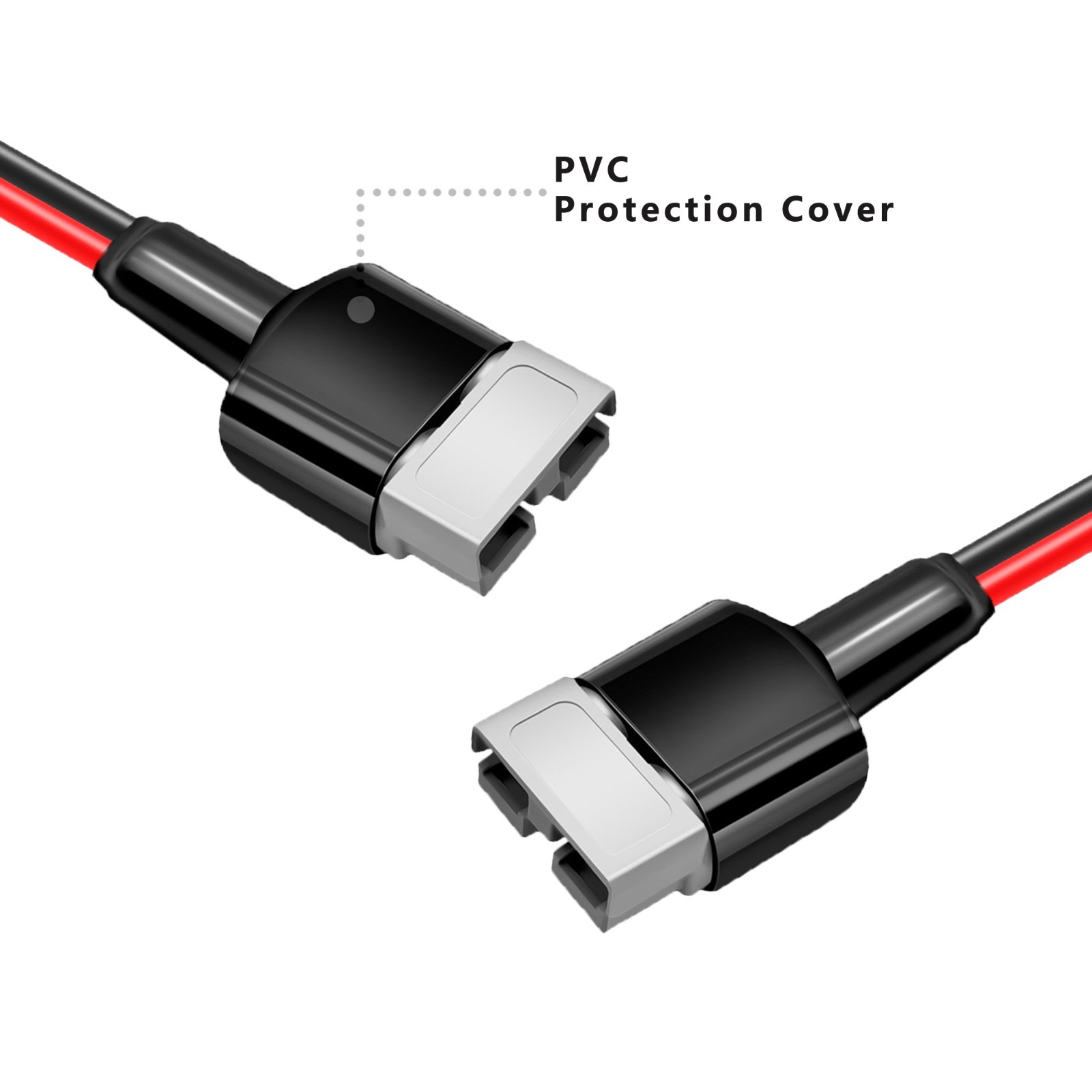 8AWG Extension Battery Cable Wire for Anderson 50A Plug SB50 50 Amp Connector