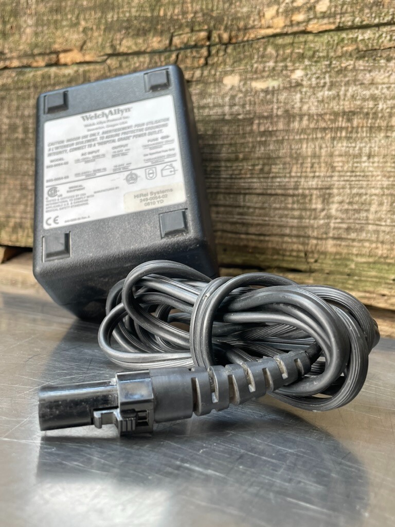 Welch Allyn Propaq Encore LT Power Adapter Charger 503-0054-02 w/ Cable & 220V