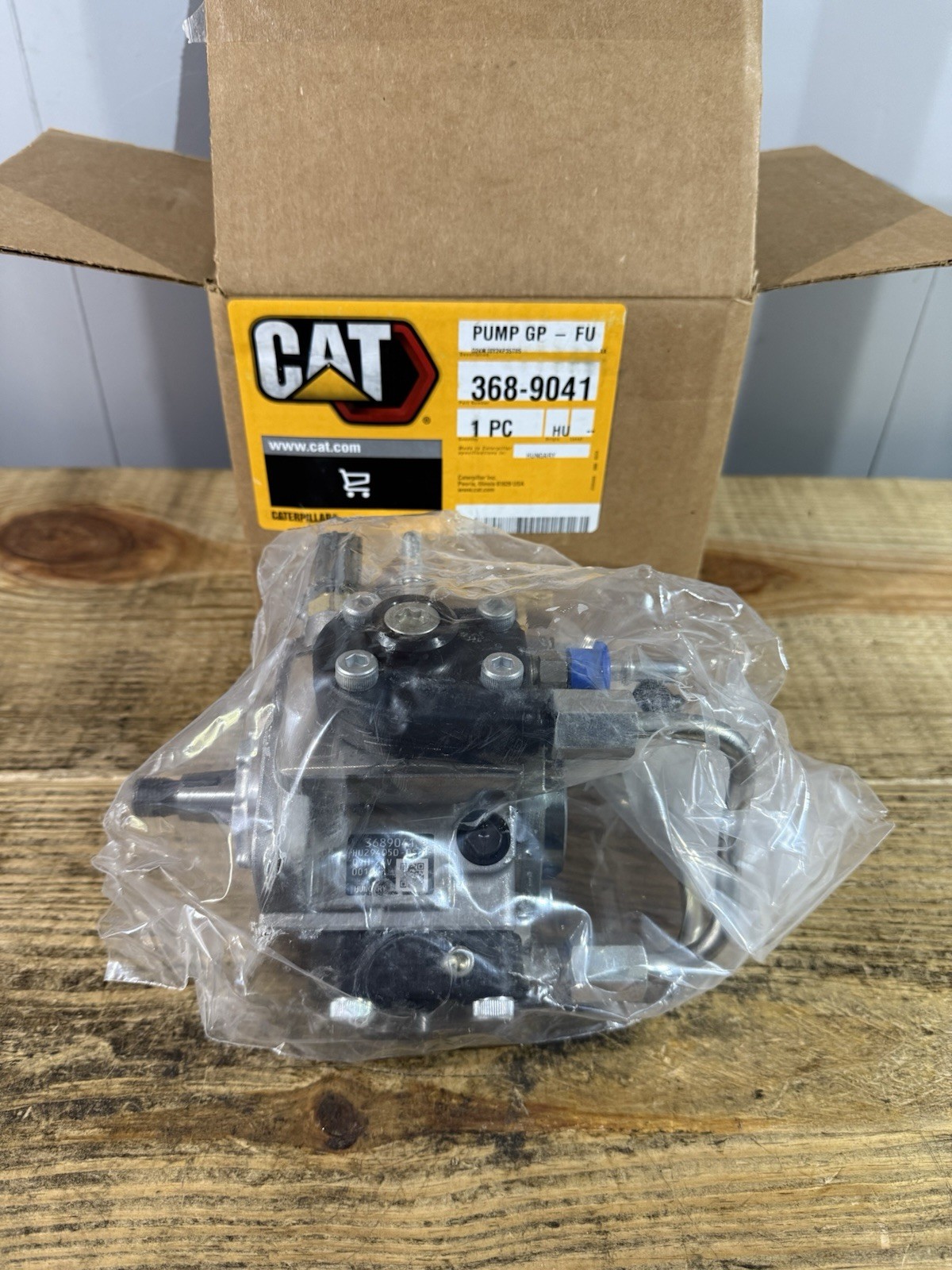 New Caterpillar 368-9041 Fuel Injection Pump 20R-4782 C6.6 C7.1 24 Volt
