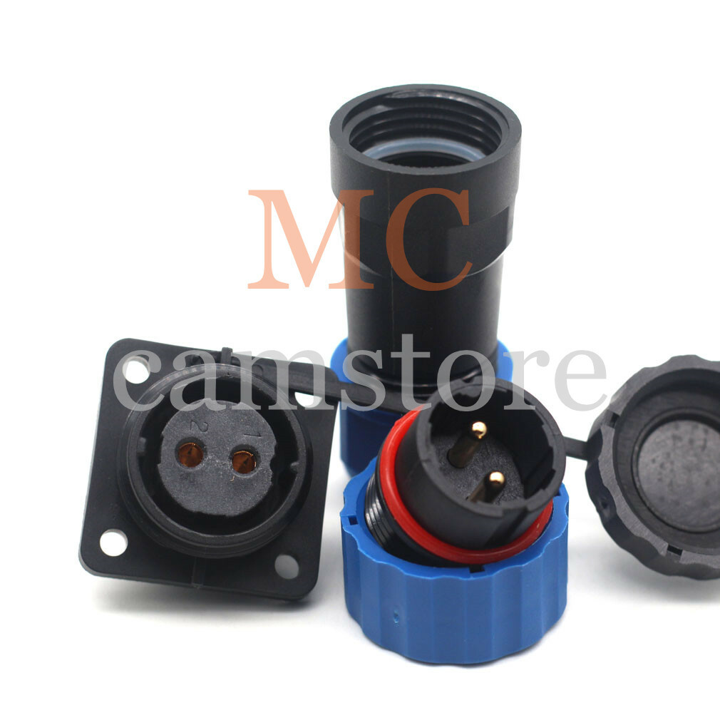 SD20 1-14pin Waterproof Connector, IP67 Electrical Aviation Industrial Plug