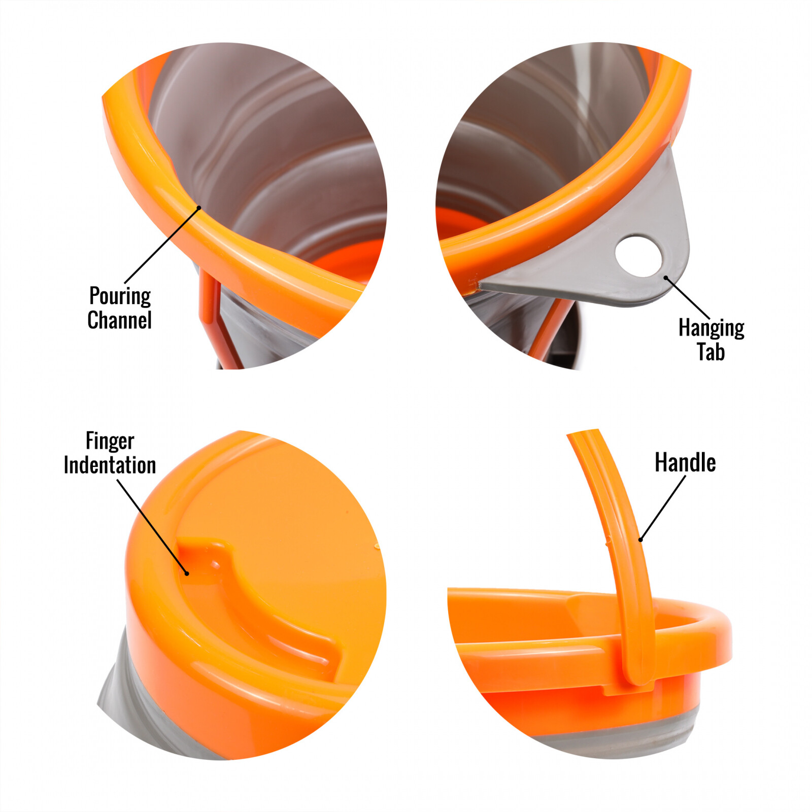 ASR Outdoor Classifier Screen Set with 10L Collapsible Bucket Kit (4 Sizes)
