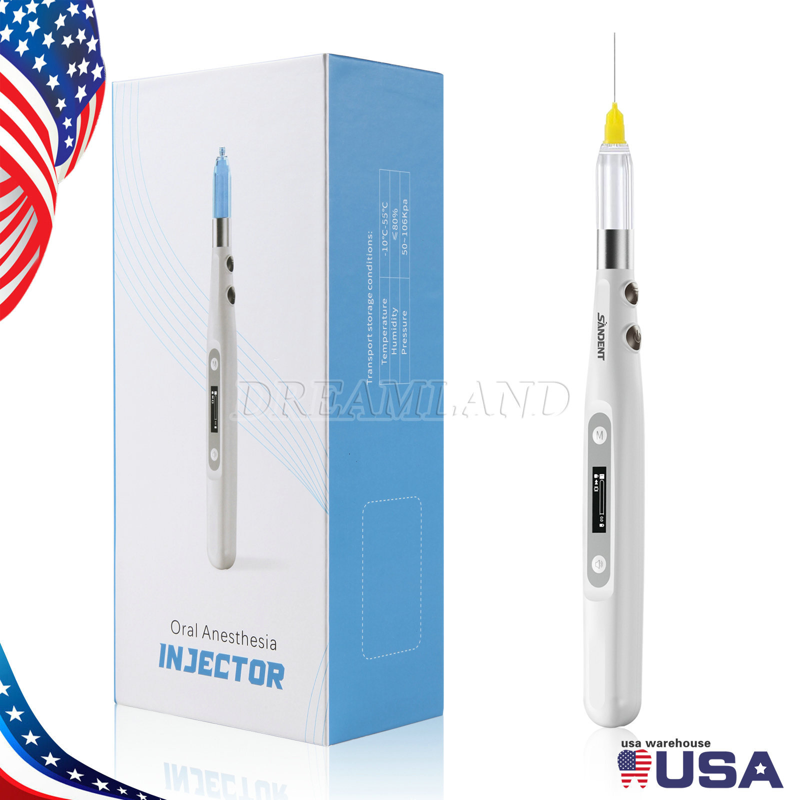 Dental Painless Oral Local Anesthesia Delivery Device Dental Anesthesia Injector