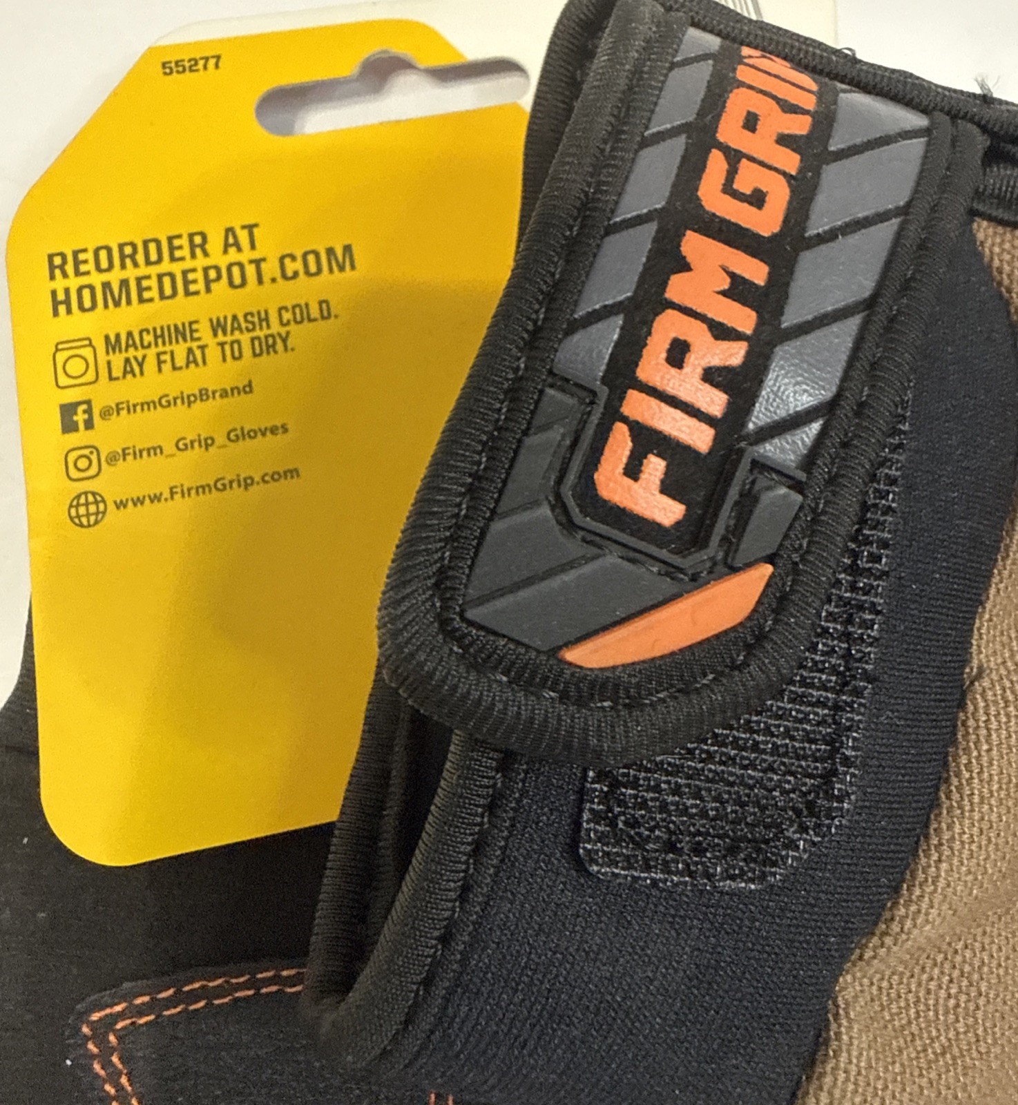 Trade Master Firm Grip Size Large Tough Working Gloves Heavy Duty Impact Protect