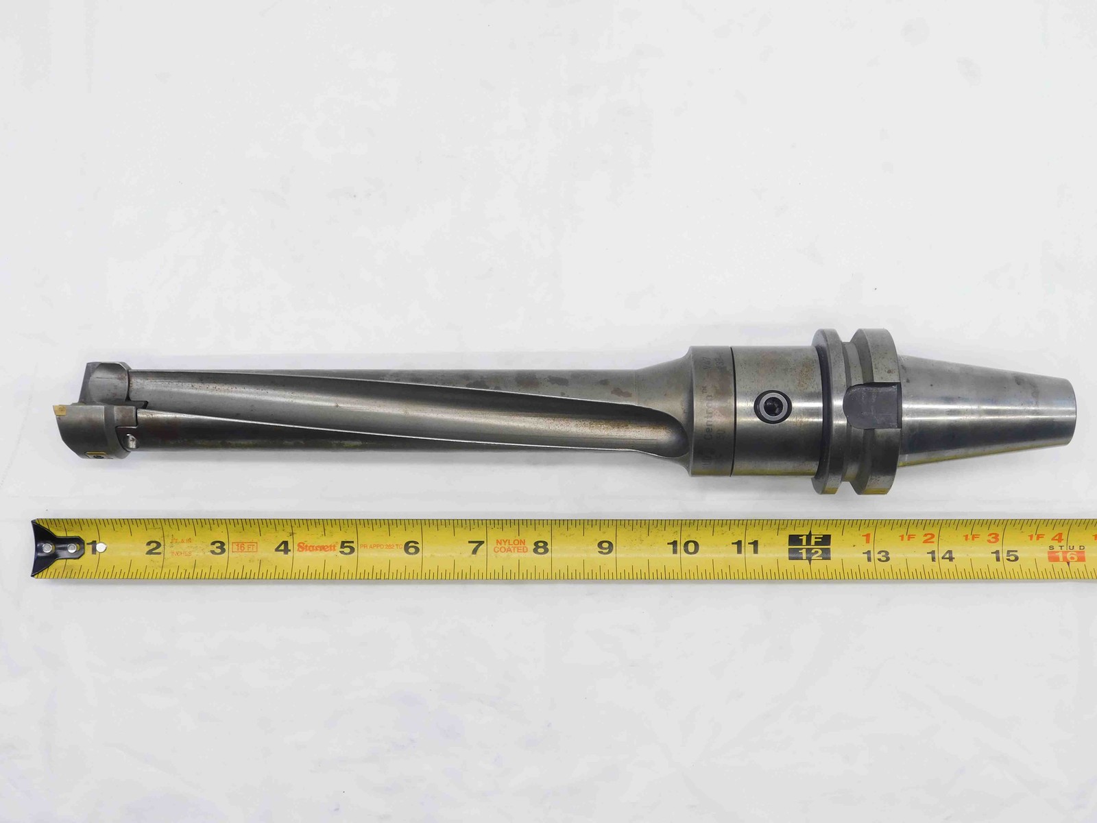 KOMET 1 1/2 O.D. COOLANT INDEXABLE INSERT DRILL V47 40331 BT40 SHANK 2 FL 1.5
