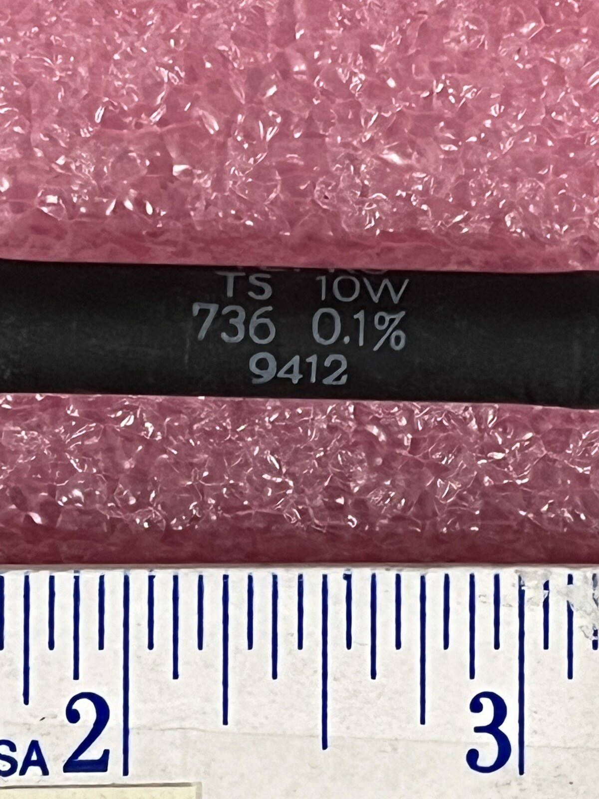 TS10W736-1% PRECISION POWER RESISTOR 10W .1%TEPRO (LOT OF 1)