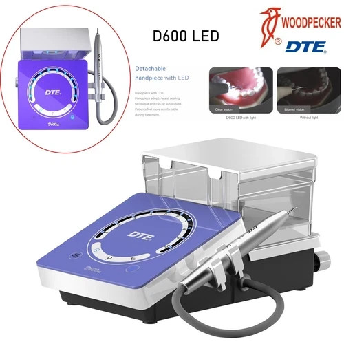 Woodpecker DTE Dental D5 D1 S6 LED Ultrasonic Piezo Scaler Handpiece with Tips