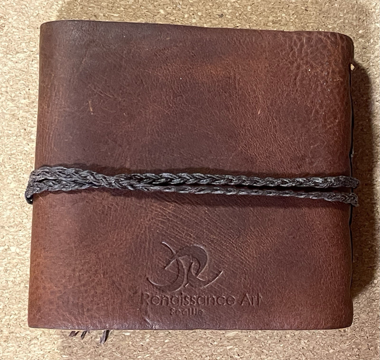 RENAISSANCE ART Leather Journal Handmade Bound Journal Blank Book Sketchbook