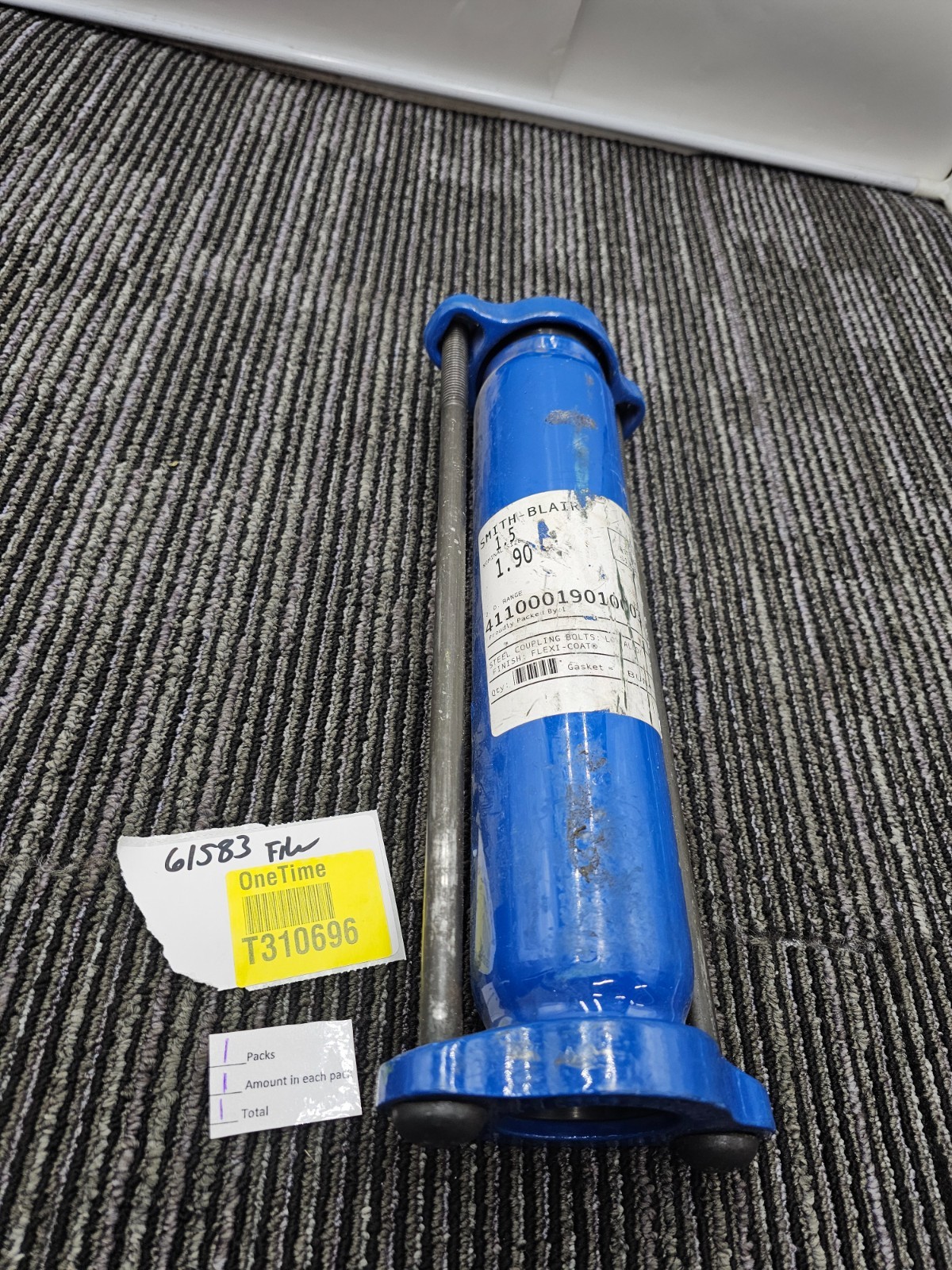 Smith Blair 41100019010003 Ductile Iron Coupling 1-1/2″ Pipe Size 1.90″ Nominal