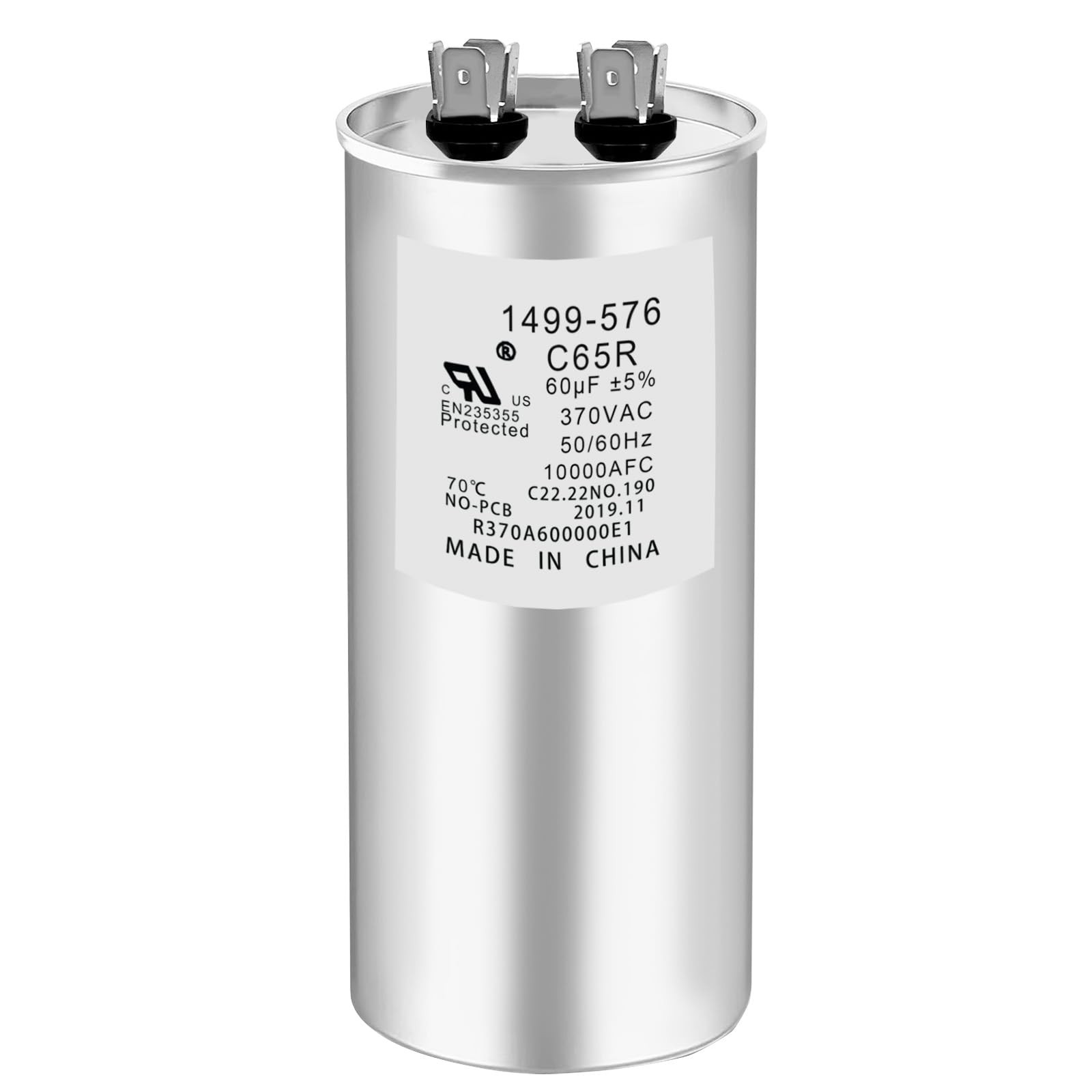 SPRWRM 1499-576 1499-5761 Capacitor 60UF 370VAC Helps Motor Start Stably Expl…