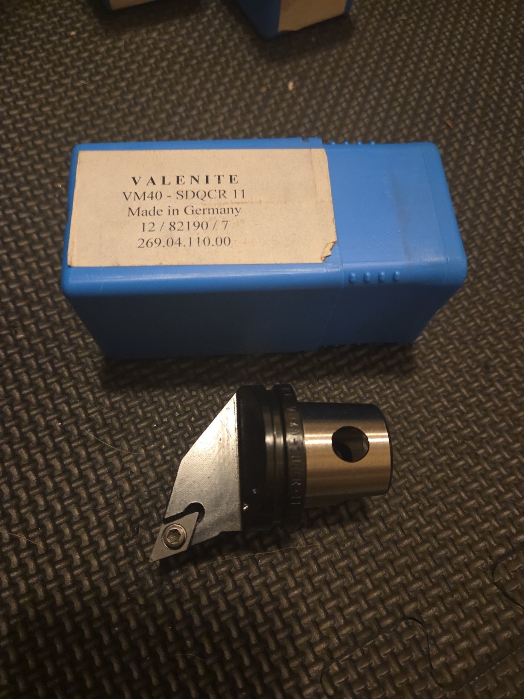 Valenite VM / KM 40 Indexable Turning Head VM40-SDQCR11