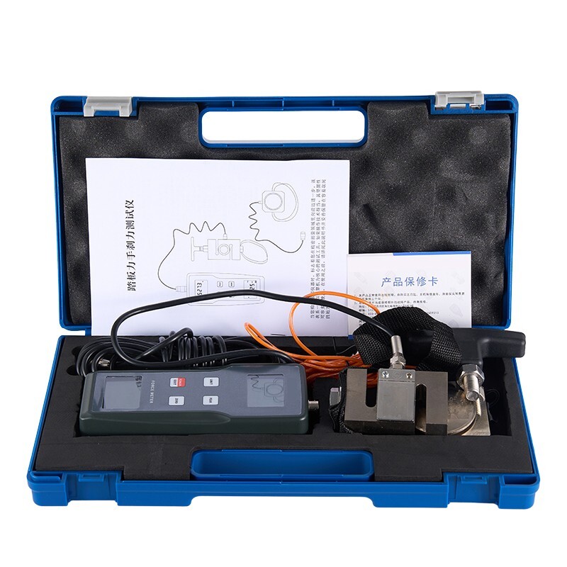 Digital Vehicle Brake Force Meter with High Accuracy ±0.5% FS ±1 Digit 1000N