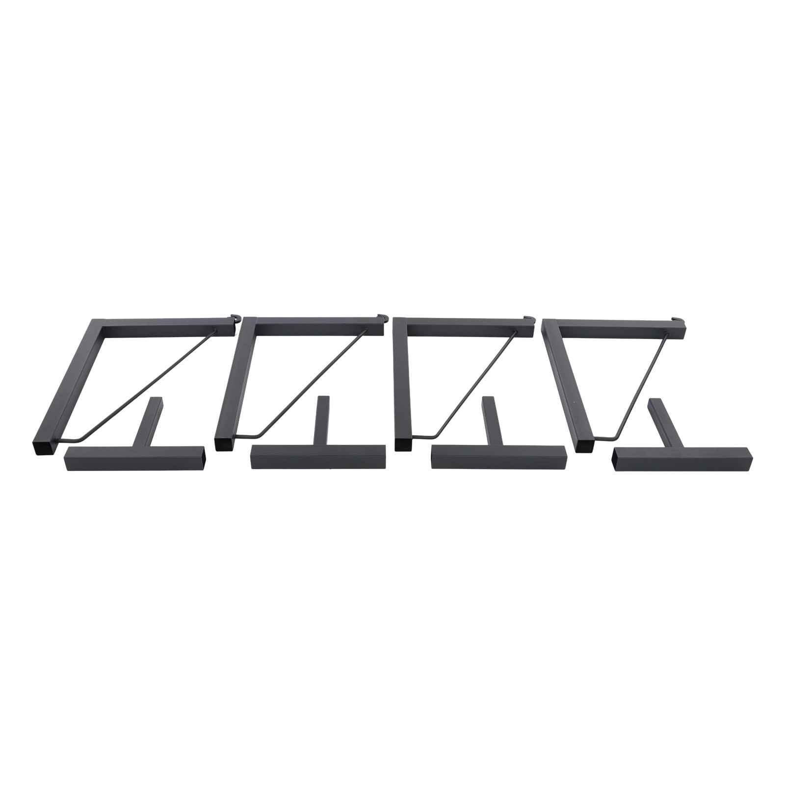 4x Container Shelf Bracket Shipping Container Bracket Triangular 249.48kg/550lbs