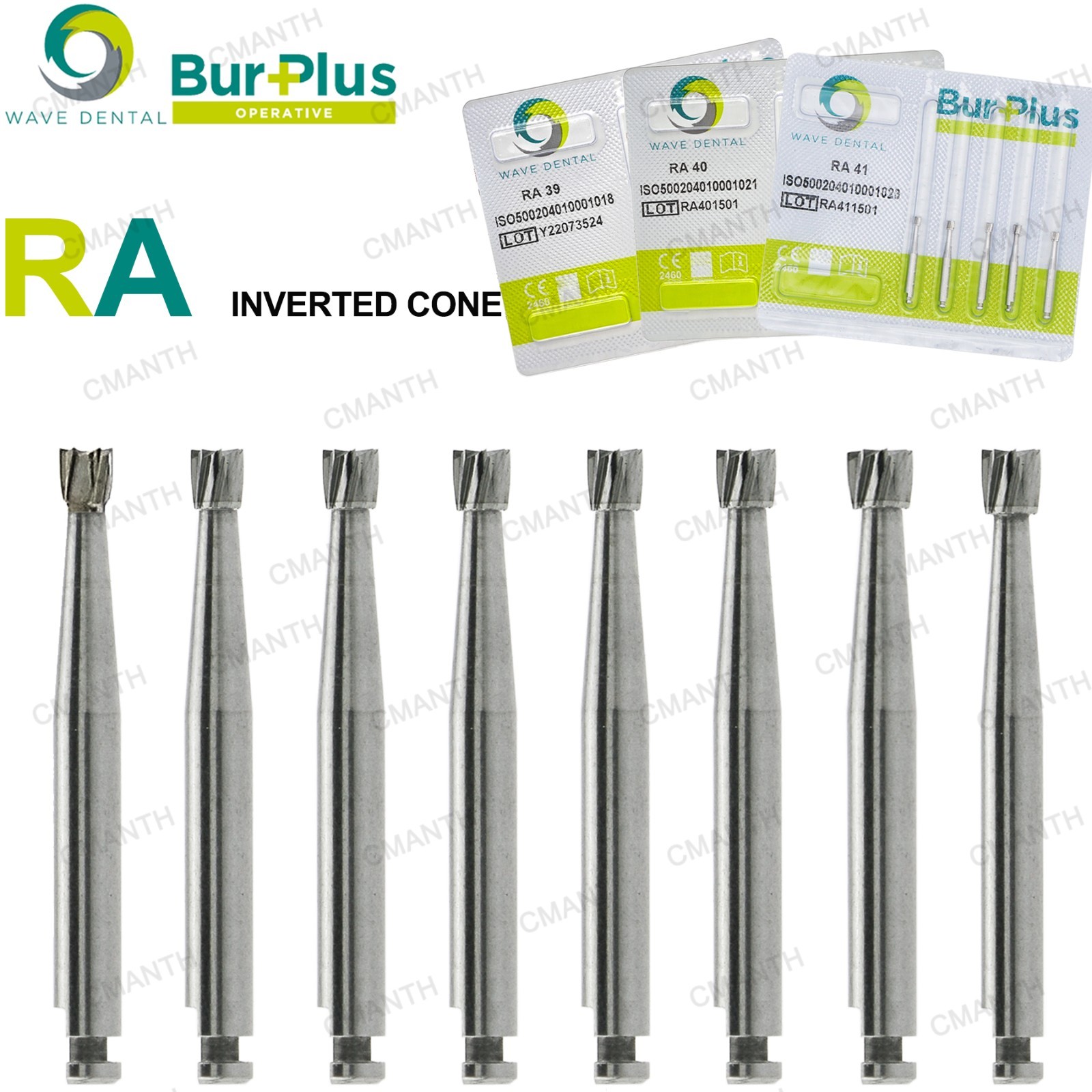 WAVE Dental Burs Tungsten Carbide Surgical Burs HP RA For Slow Speed Handpiece
