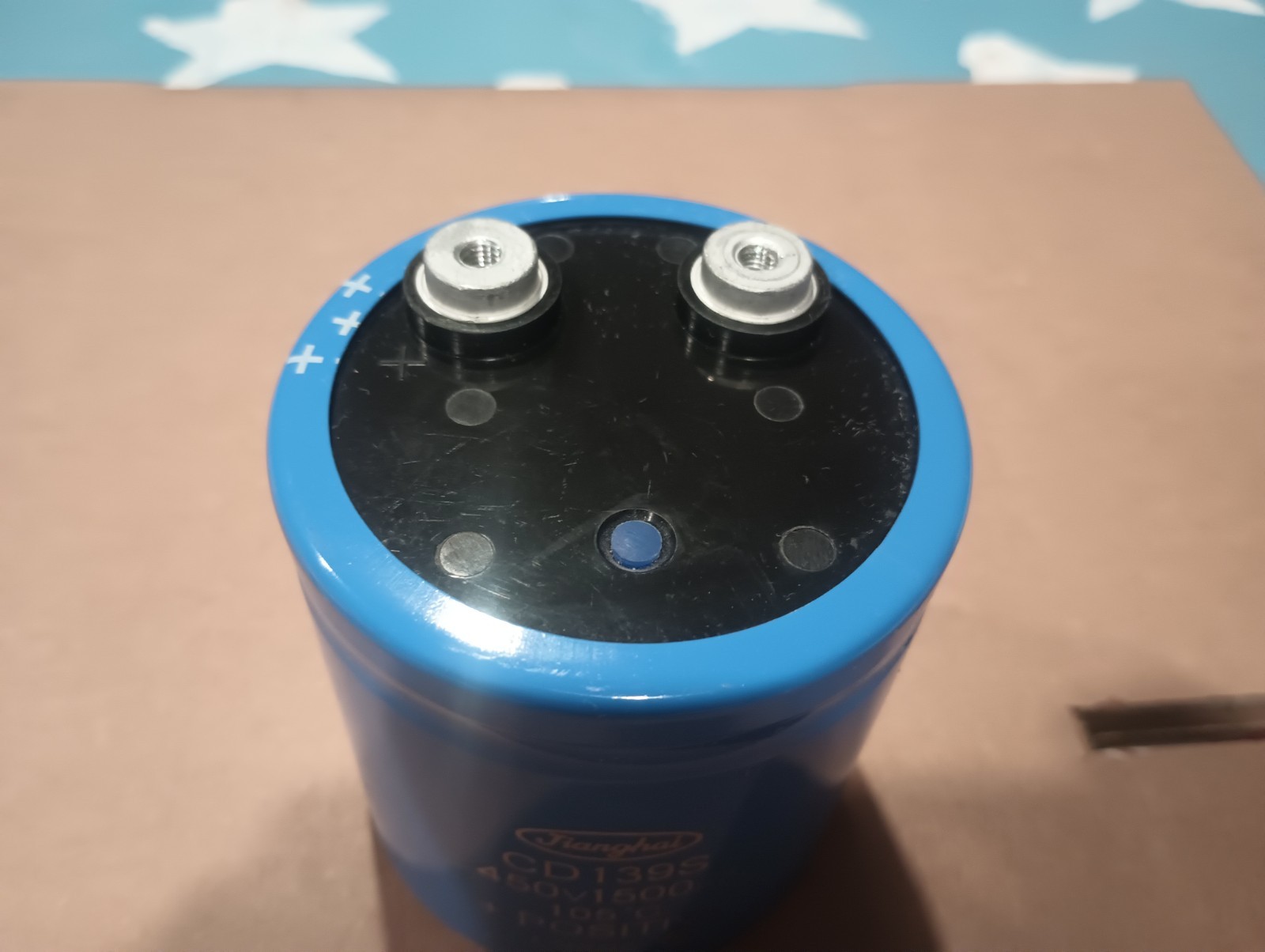 Jianghai CD 139S 450v1500uf 105°C + positive L9300 Capacitor Good Condition